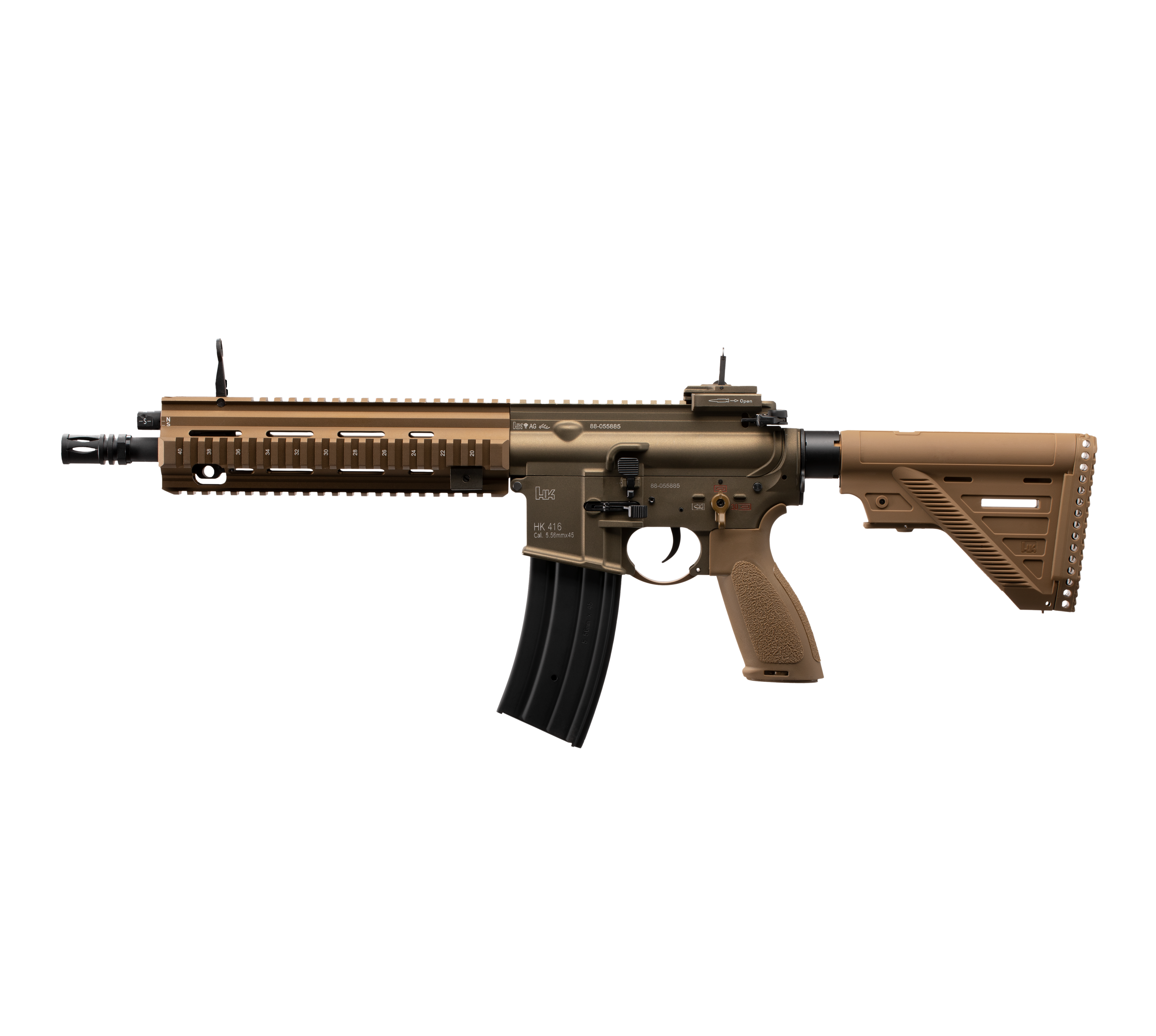 E&C HK416 A5 11.5 Inch AEG Airsoft Rifle EC-111 (8306525602093)