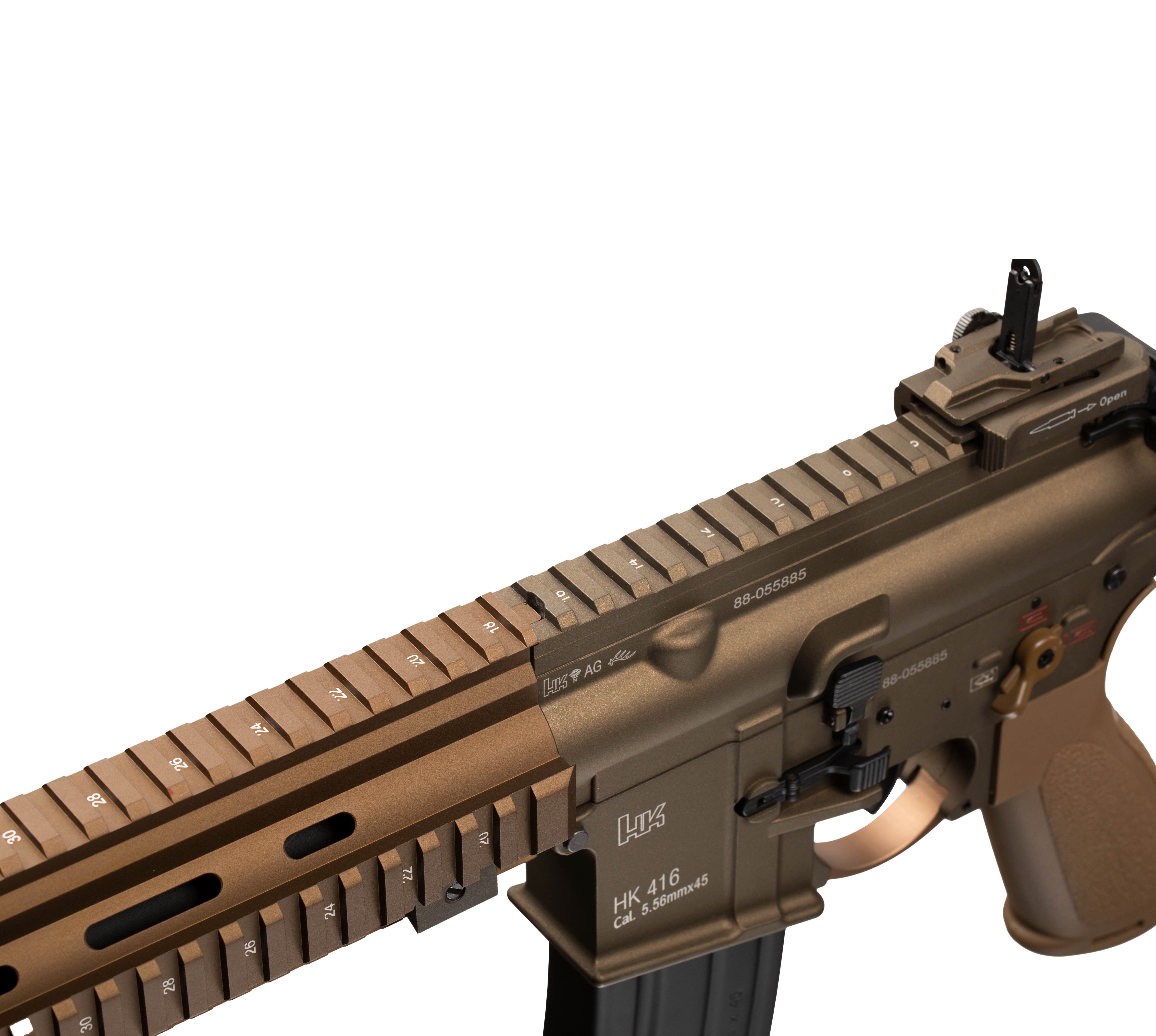 E&C HK416 A5 11.5 Inch AEG Airsoft Rifle EC-111 (8306525602093)