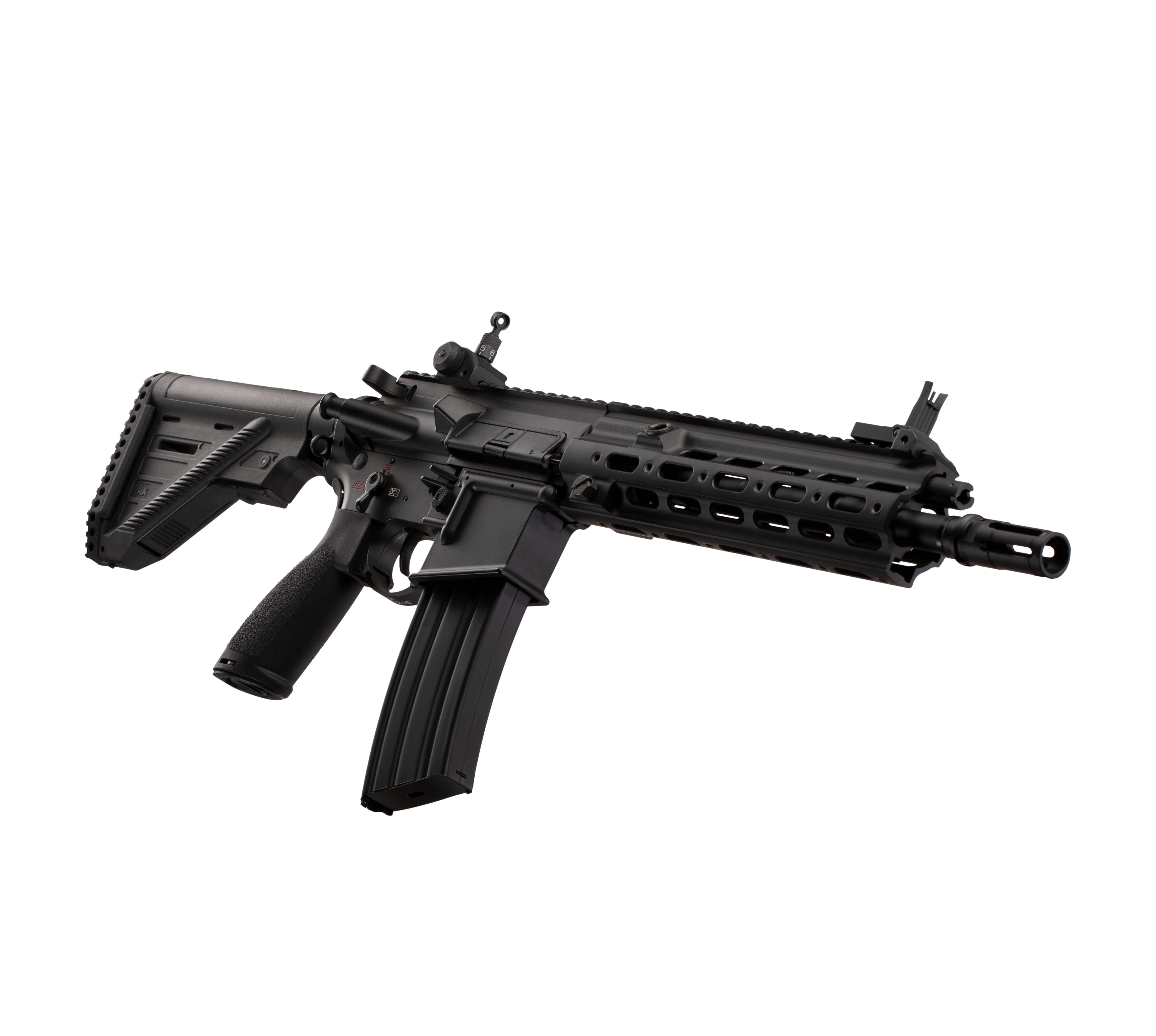 HK416 Bundles: E&C HK416 A5 11.5 Inch Geissele RIS AEG Airsoft Rifle EC-112 QD2.0 + Magazines (9880830148909) (8306534514989)