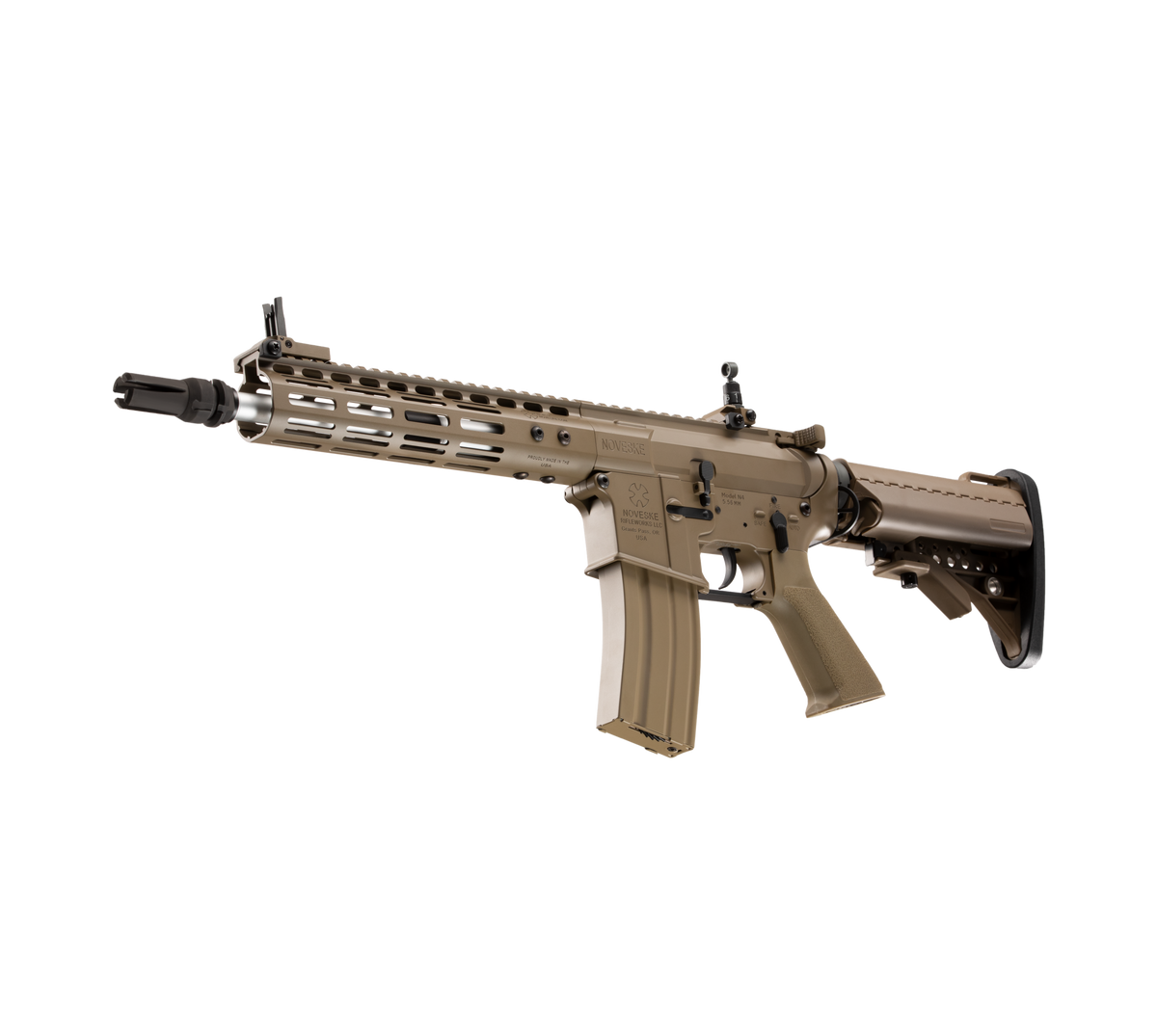 E&C NOVESKE N4 9.5 Inch AEG Airsoft Rifle EC-867 — left side