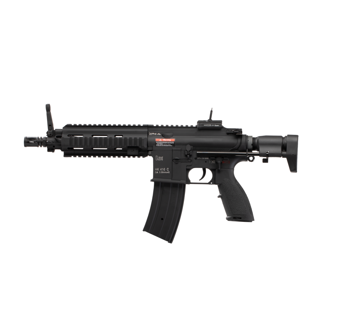 E&C HK416C 7Inch AEG Airsoft Rifle EC-101 — left side