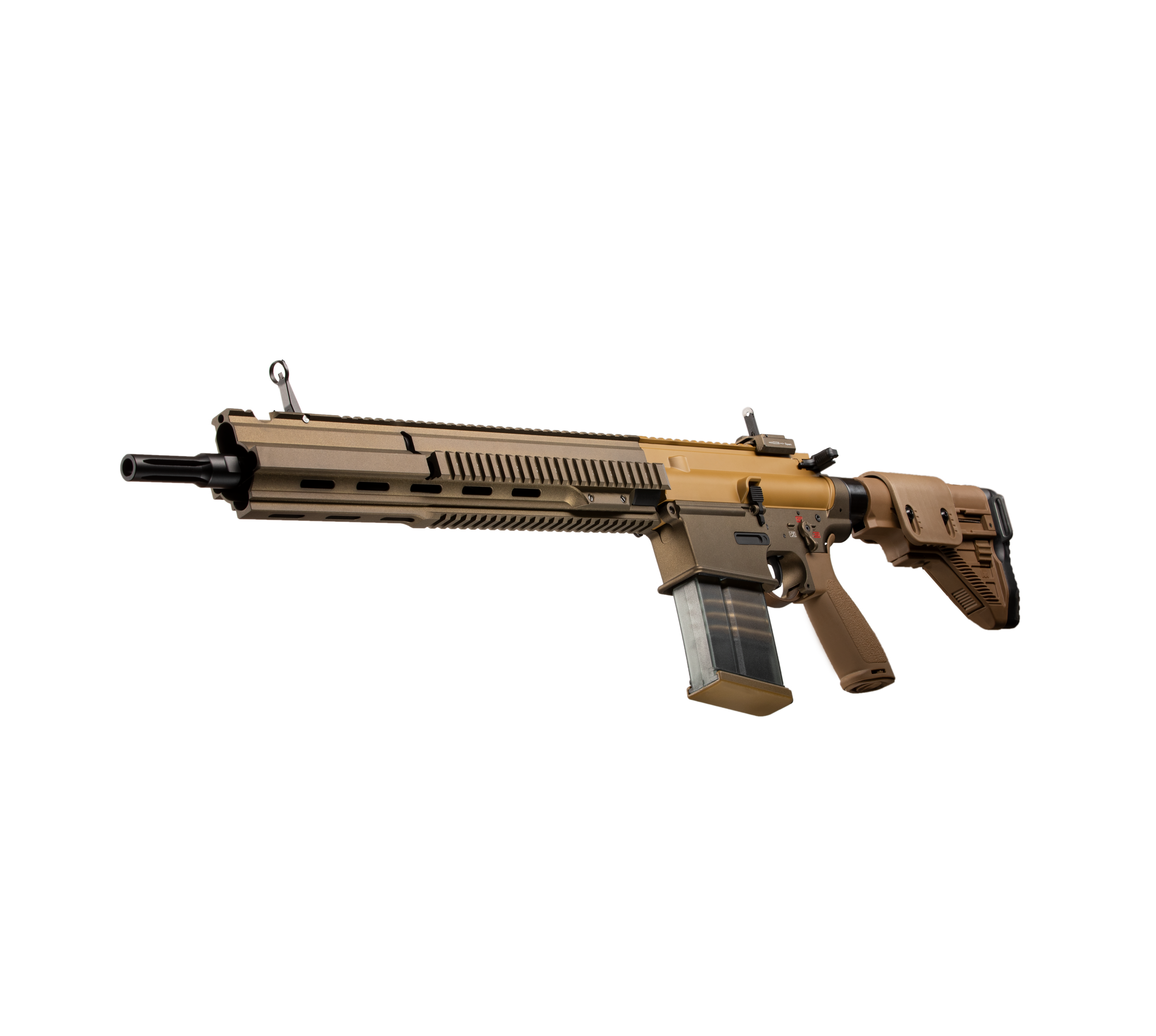 E&C G28 16 Inch AEG Airsoft Rifle EC-204 — left side