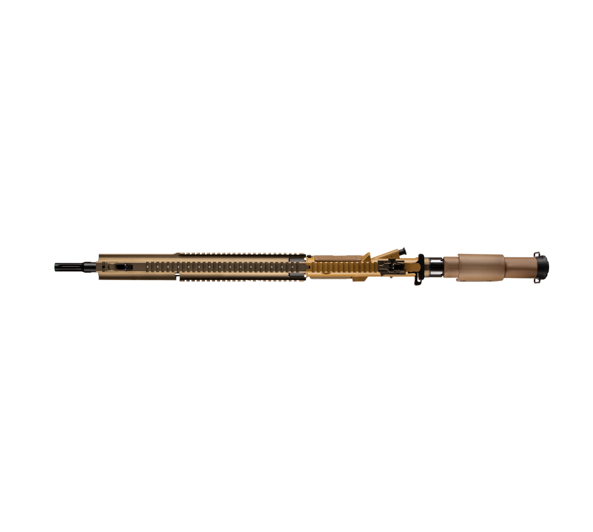 E&C G28 16 Inch AEG Airsoft Rifle EC-204 — top-down view