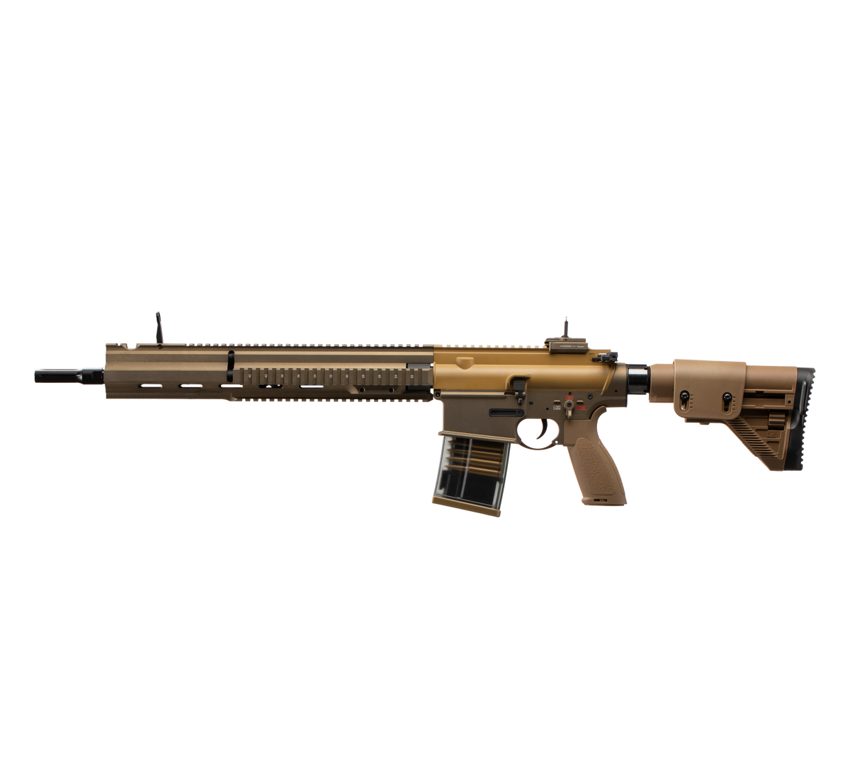 E&C G28 16 Inch AEG Airsoft Rifle EC-204 — left side