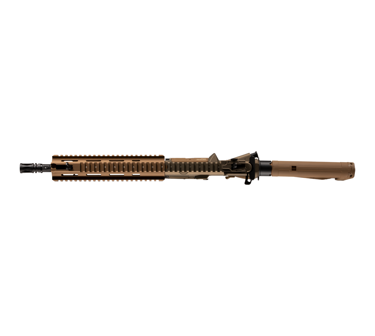 E&C HK416 A5 11.5 Inch AEG Airsoft Rifle EC-111 — top-down view