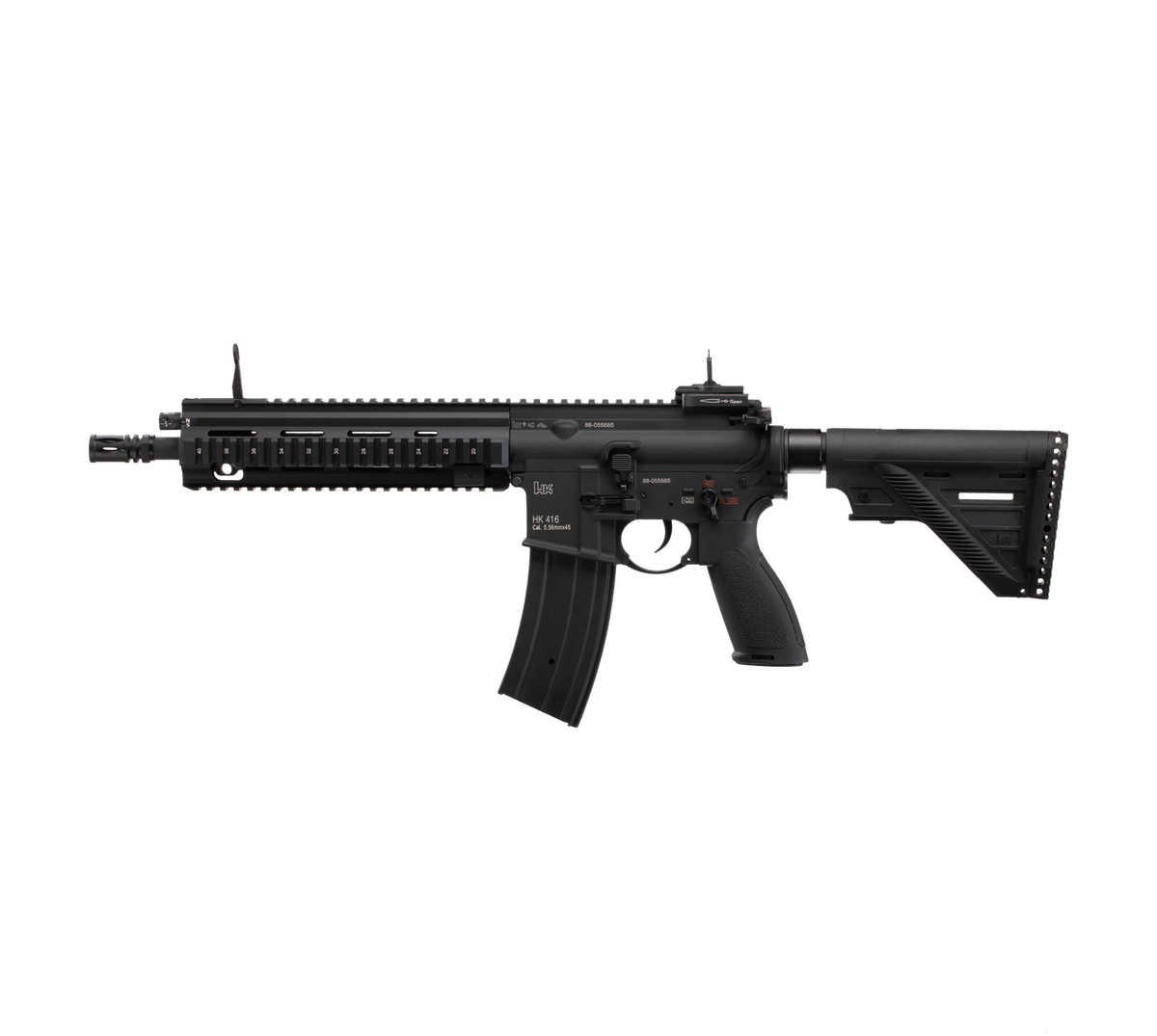 E&C HK416 A5 11.5 Inch AEG Airsoft Rifle EC-111 — left side