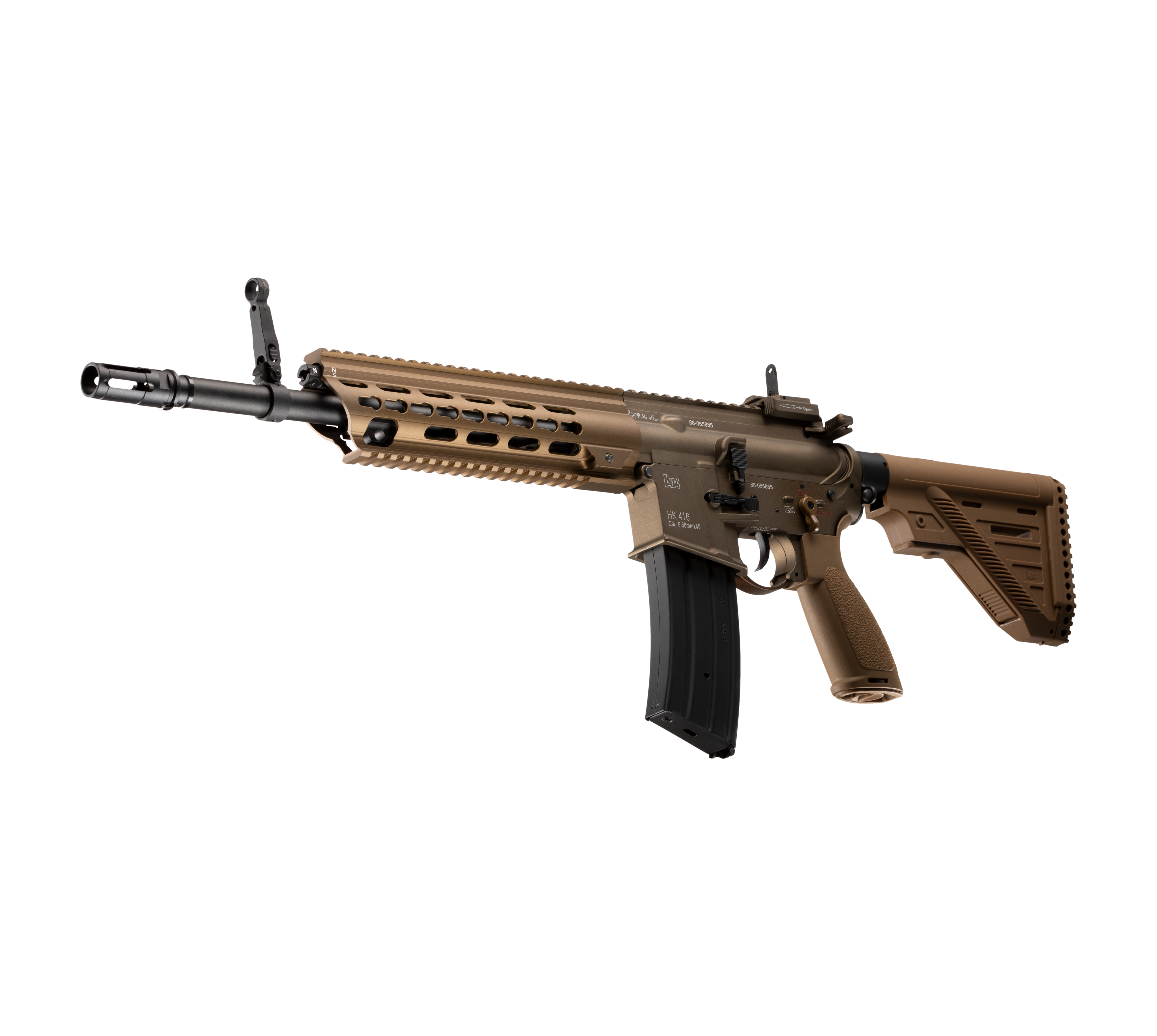 E&C HK416A7 14.5 Inch AEG Airsoft Rifle EC-118 — left side