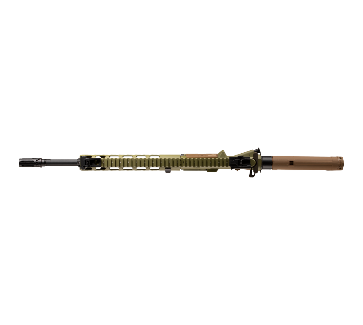 E&C HK416A7 14.5 Inch AEG Airsoft Rifle EC-118 — top-down view