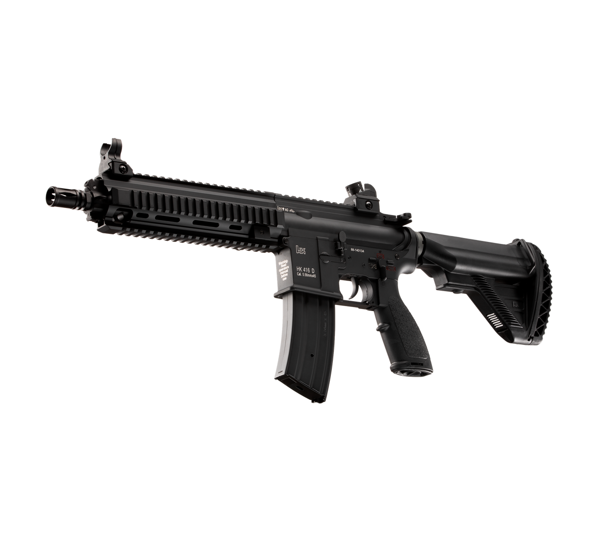 E&C HK416D 9 Inch AEG Airsoft Rifle EC-102 — left side