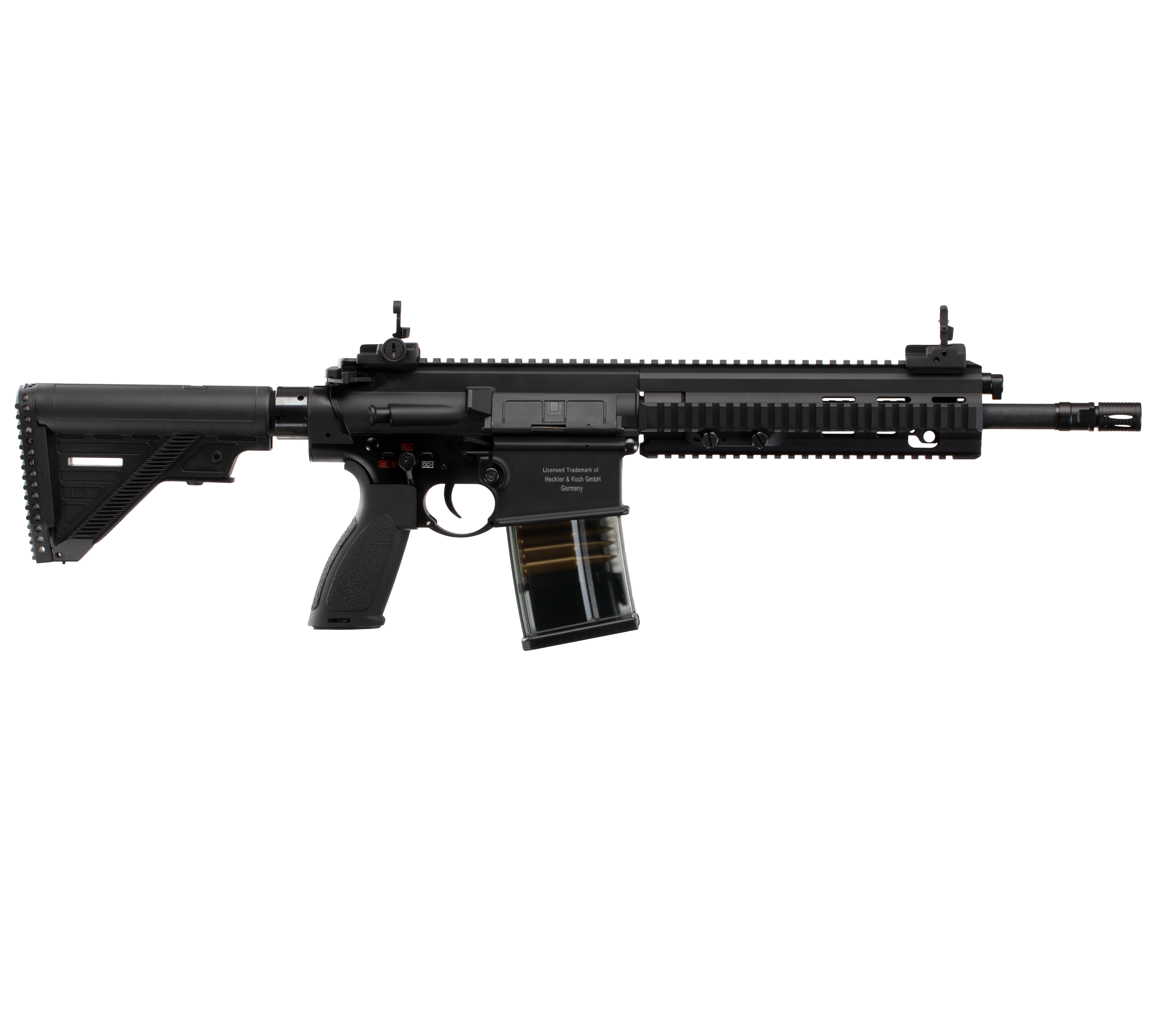 E&C HK417A2 16.5 Inch AEG Airsoft Rifle EC-202 — right side