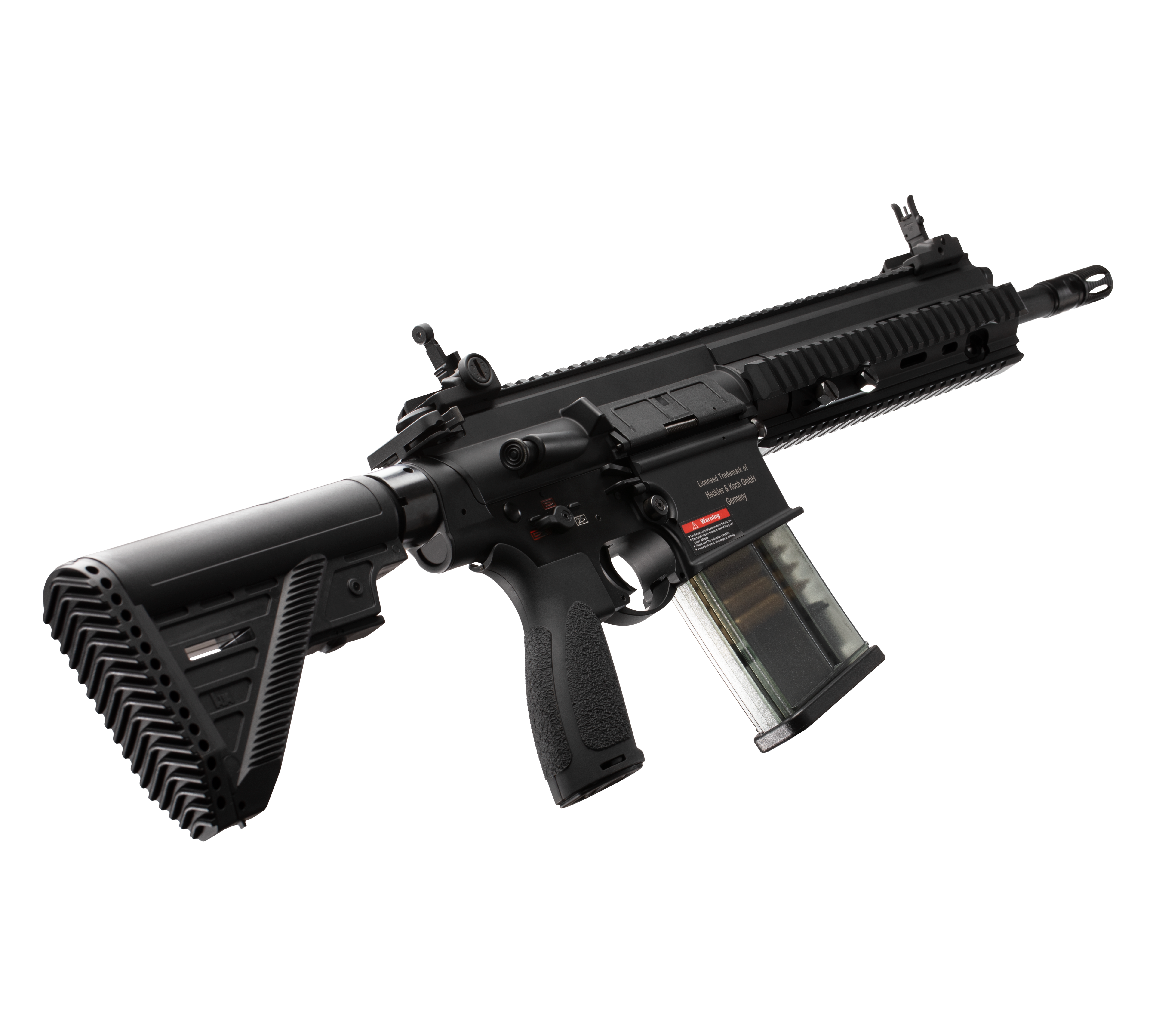 E&C HK417A2 20 Inch AEG Airsoft Rifle EC-202 — right side