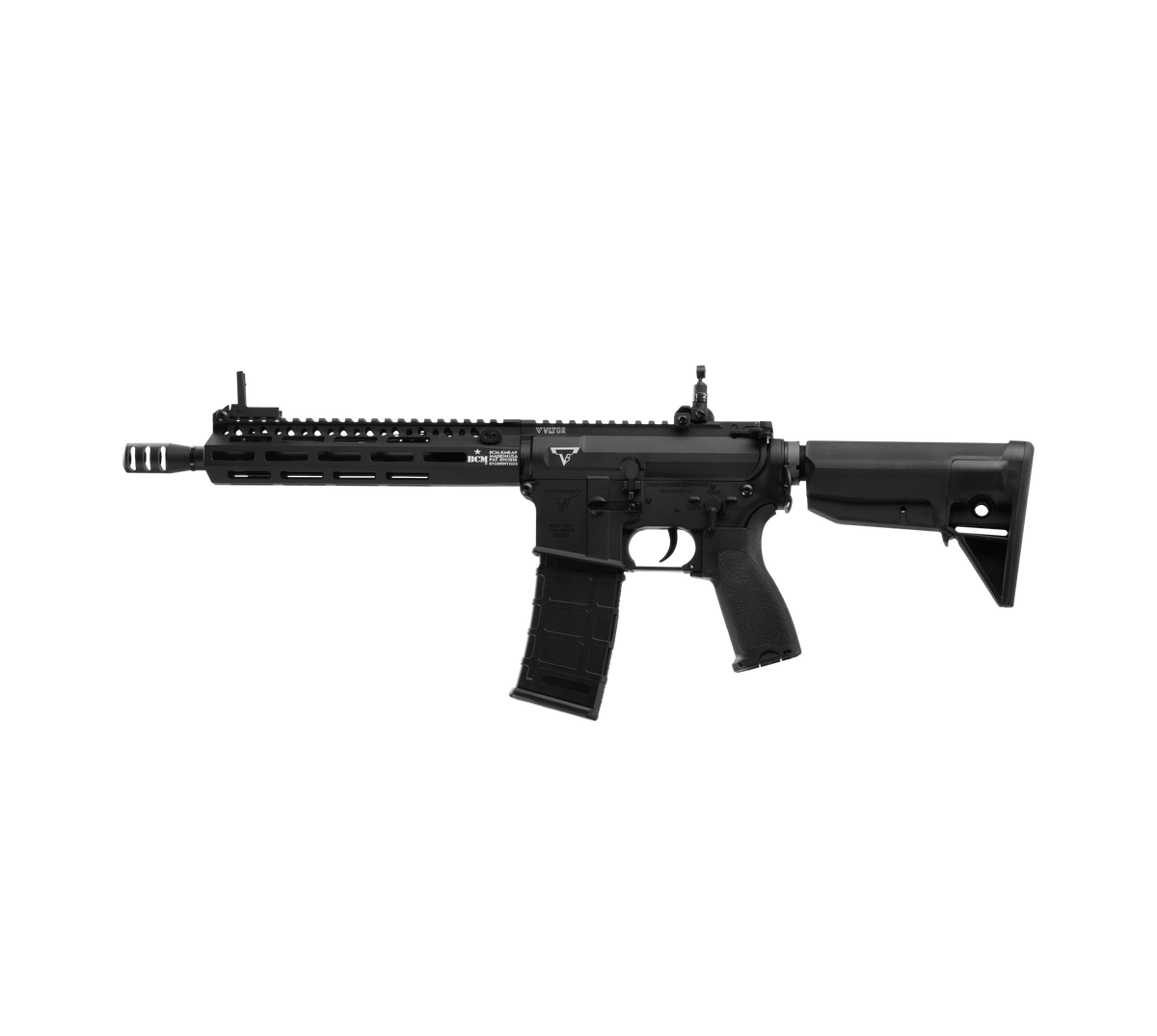 E&C KEYMOD 9 Inch AEG Airsoft Rifle EC-854 — left side