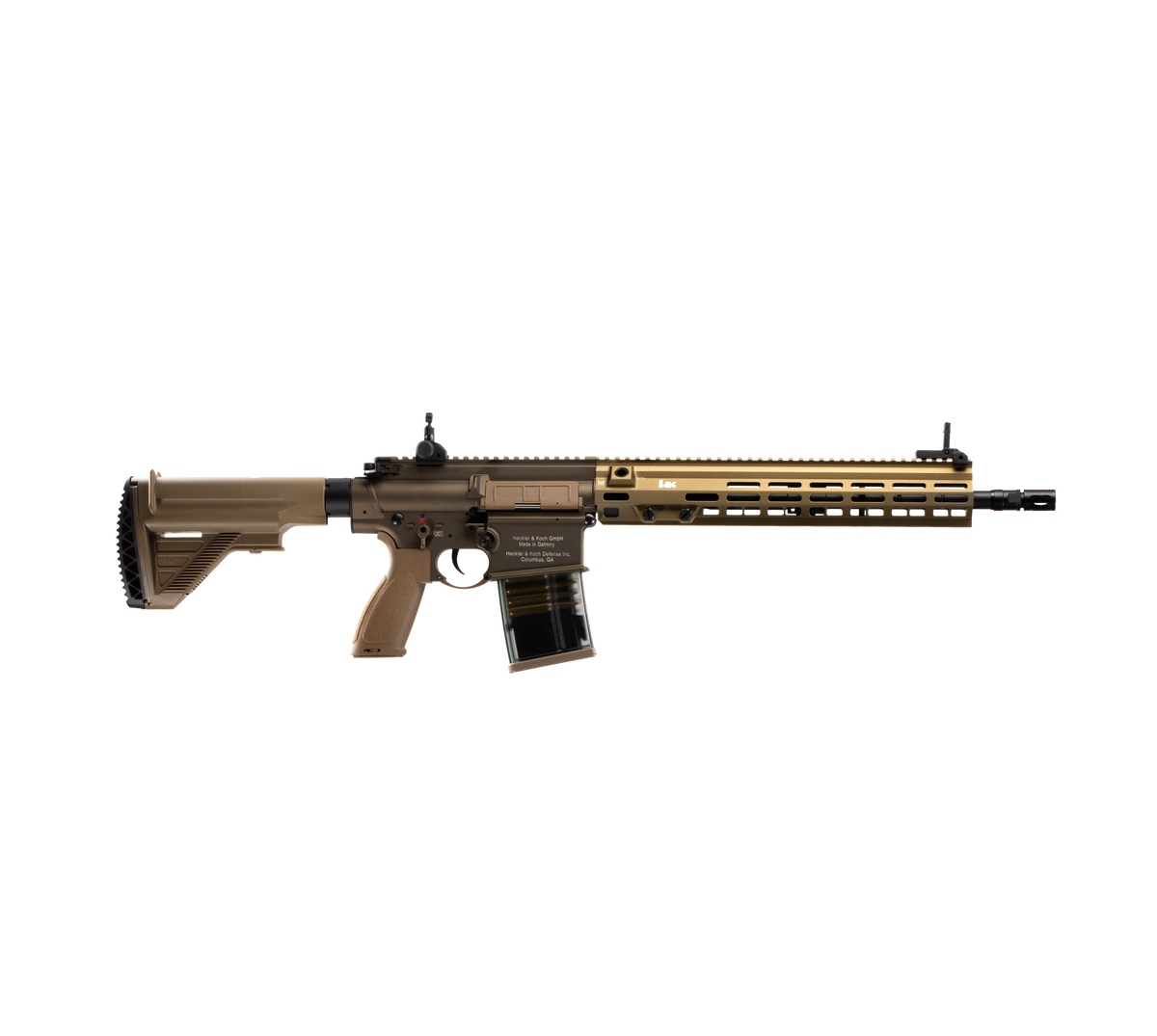 E&C M110A1 SDMR HK417 14.5 Inch AEG Airsoft Rifle EC-203 — right side