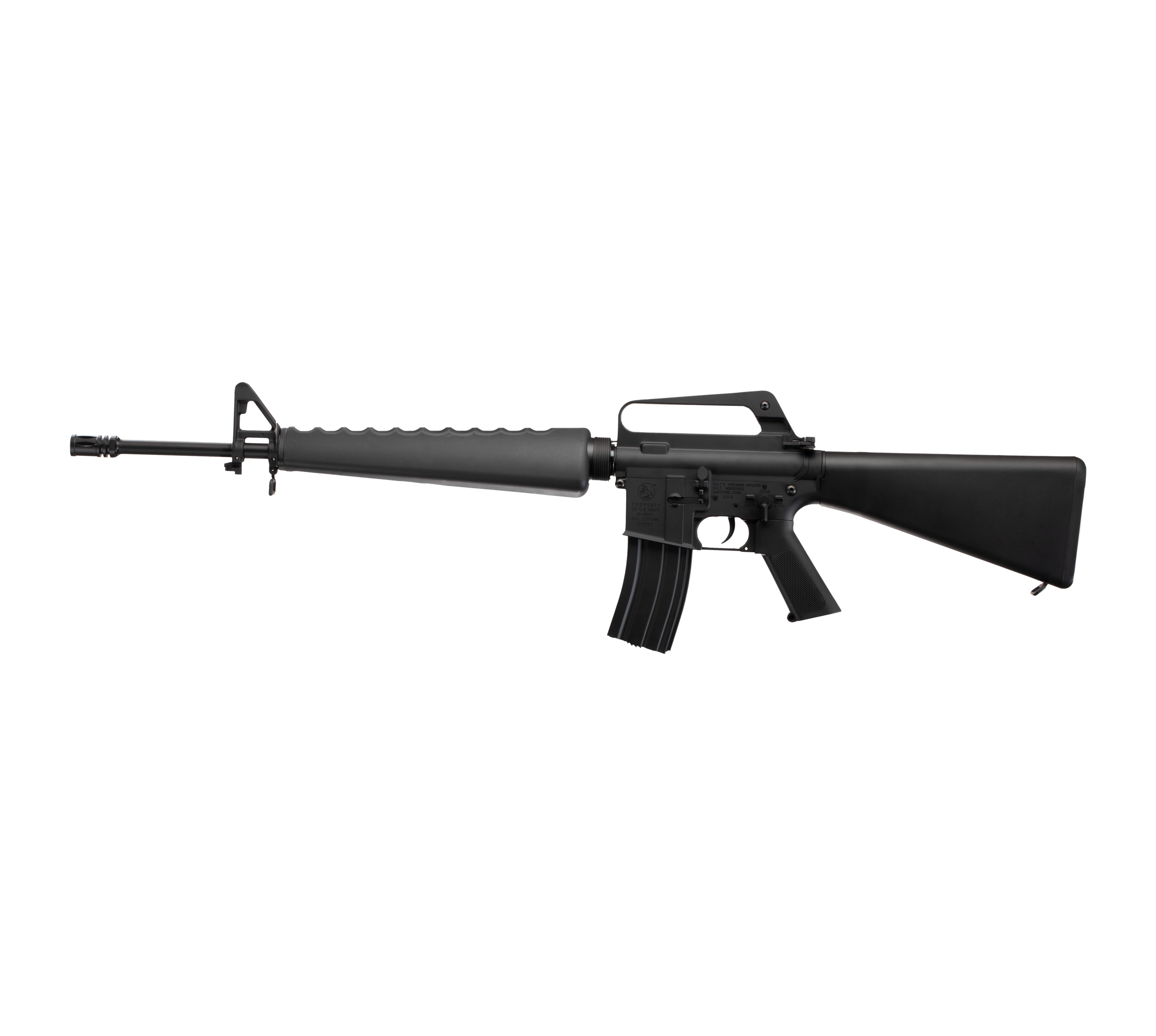 E&C M16A1 20 Inch AEG Airsoft Rifle EC-320 — left side