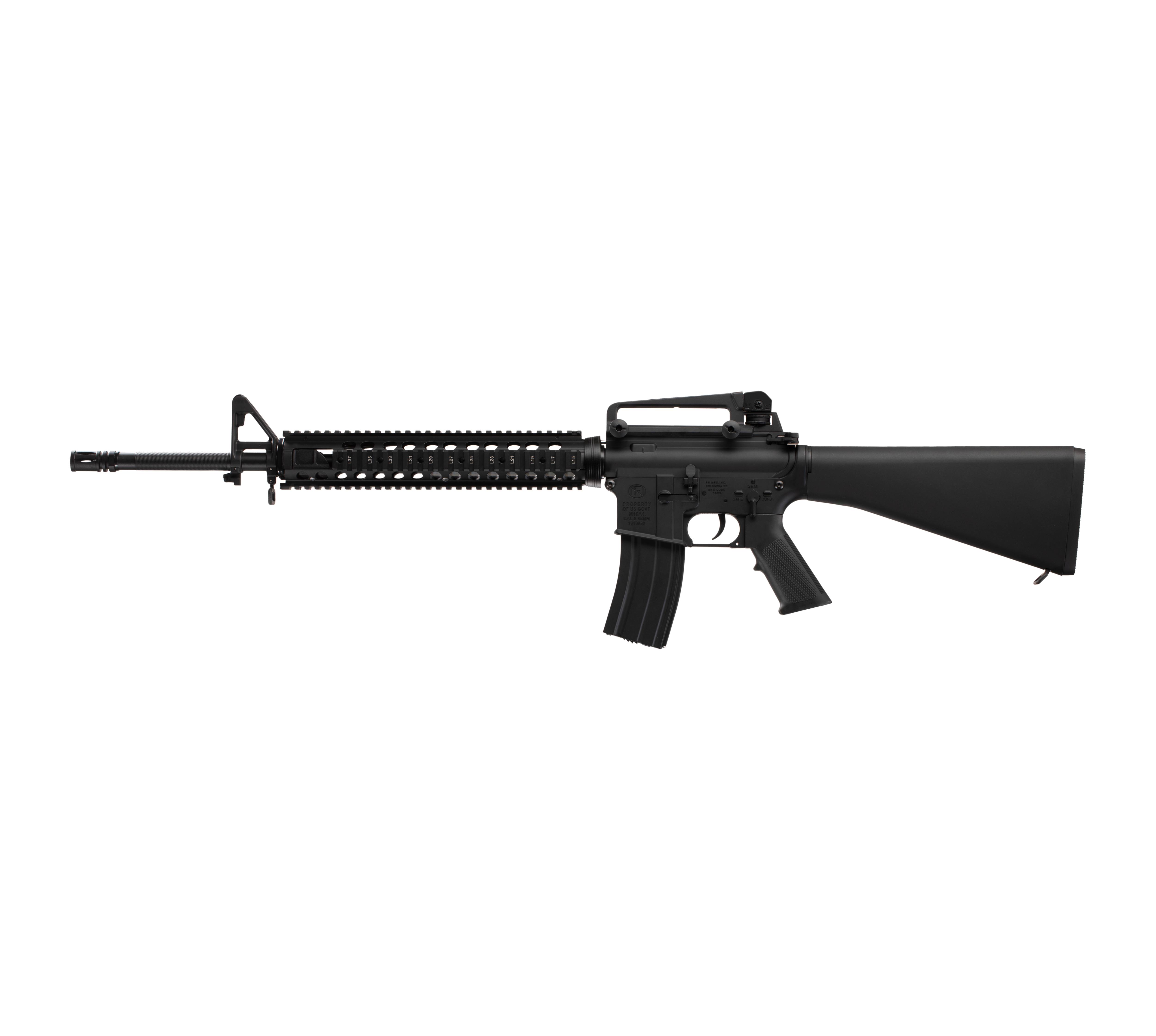 E&C M16A4 AEG Airsoft Rifle EC-307 — left side