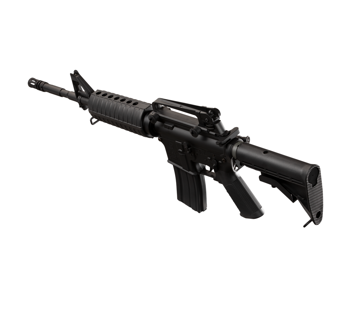 E&C M4A1 14.5 Inch AEG Airsoft Rifle EC-301 — left side