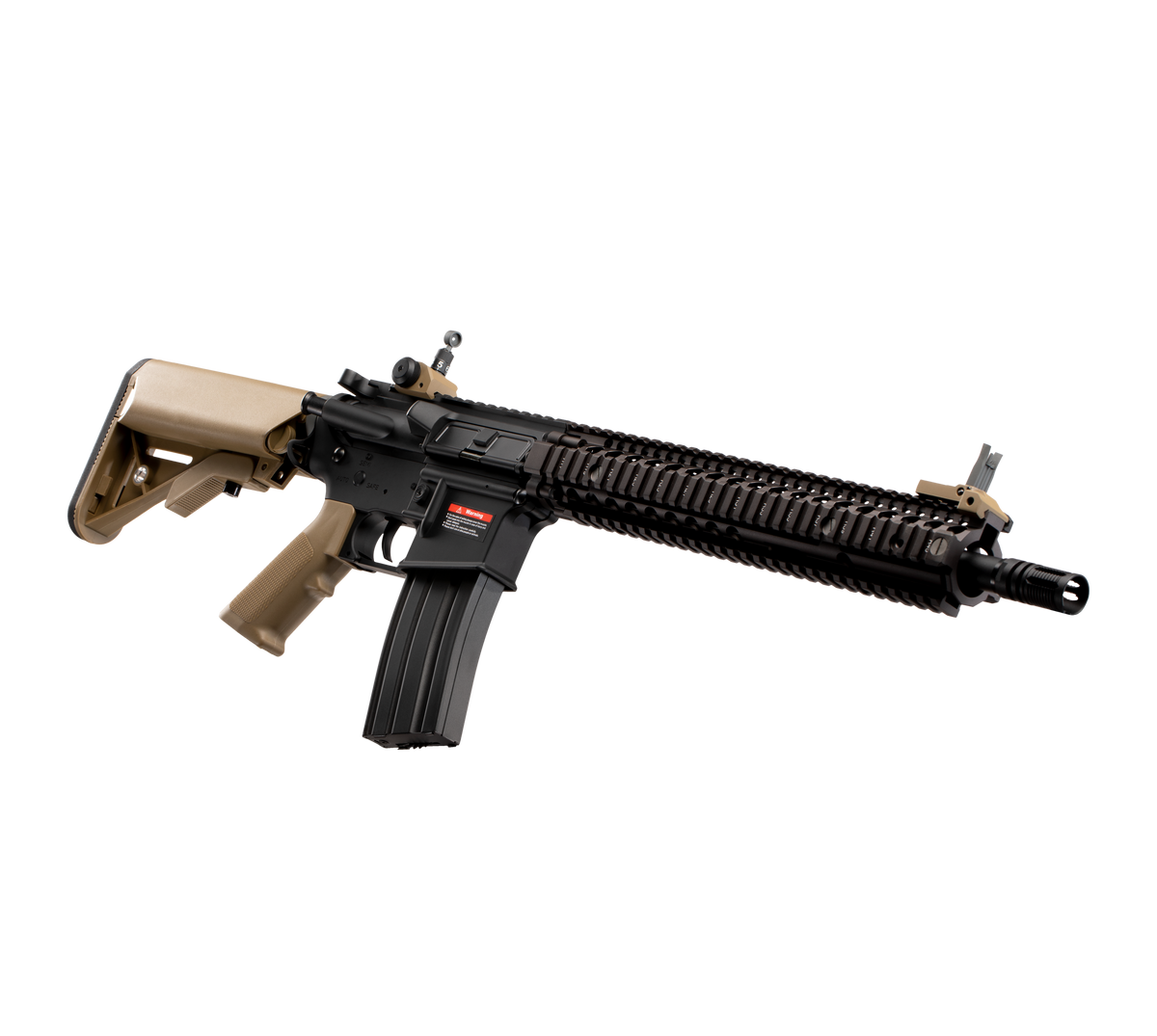 E&C M4A1 SOPMOD BLOCK2 12 Inch AEG Airsoft Rifle EC-620 — right side