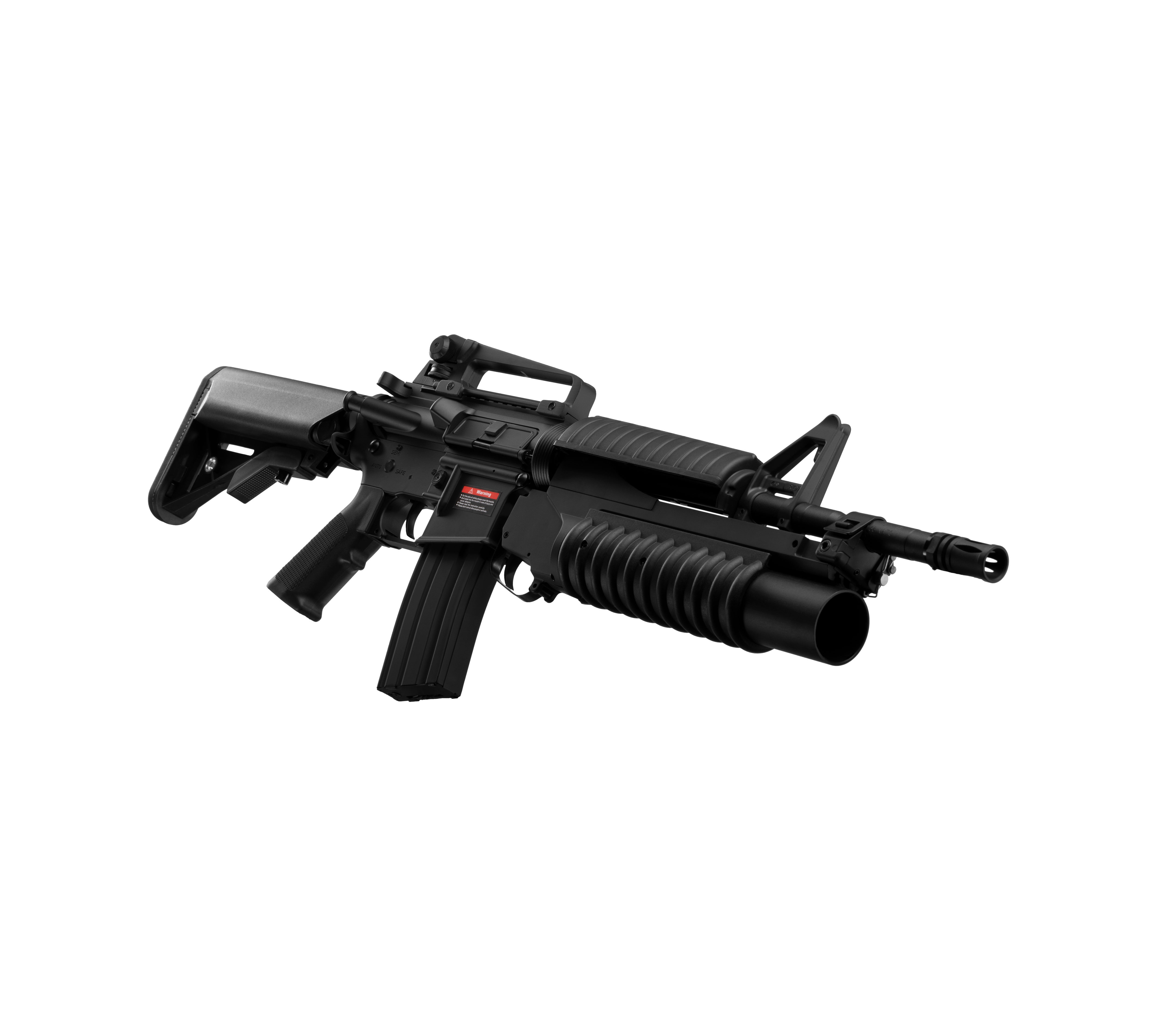 E&C M4A1 14.5 Inch AEG Airsoft Rifle W/M203 EC-701 — right side