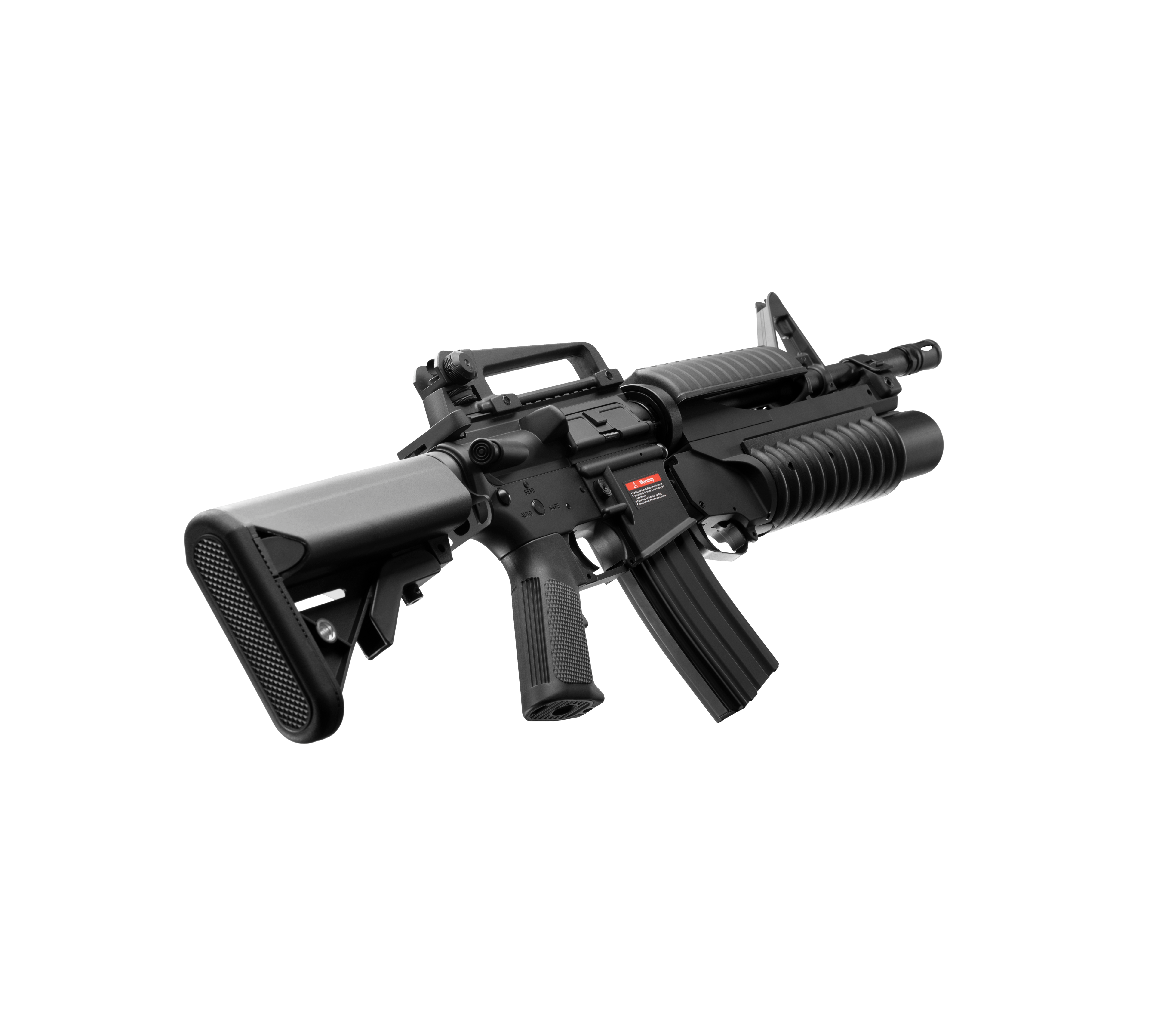 E&C M4A1 14.5 Inch AEG Airsoft Rifle W/M203 EC-701 — right side