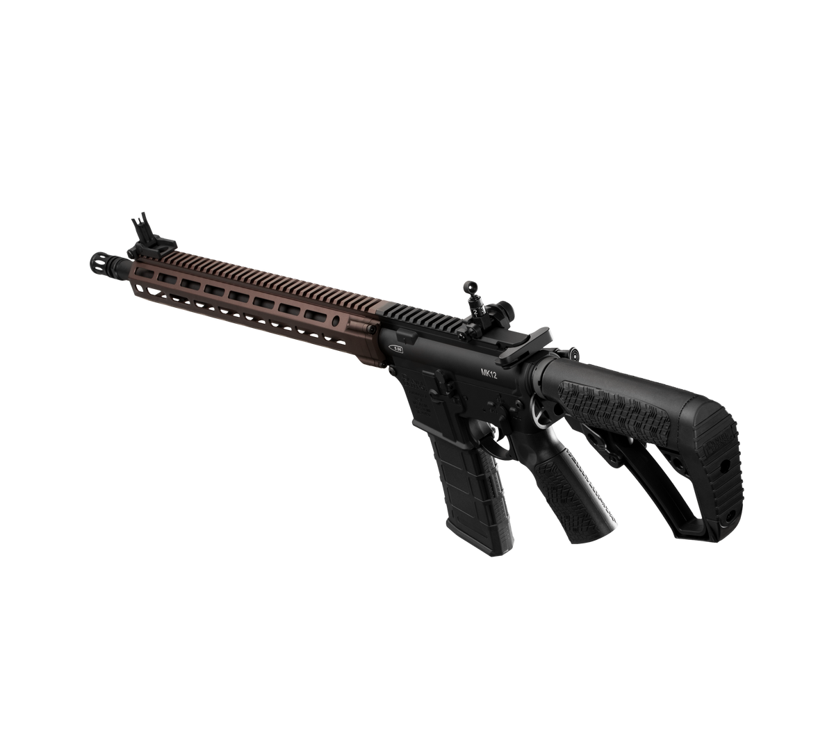 E&C MK14 9.5INCH AEG Airsoft Rifle EC-645 — left side