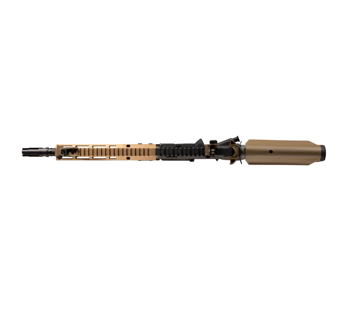 E&C MK16 9.5 Inch AEG Airsoft Rifle EC-633 — top-down view