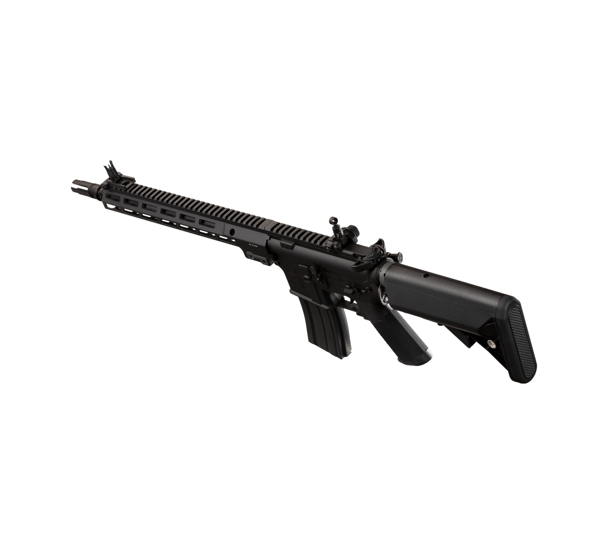 E&C MK16 13.5 Inch AEG Airsoft Rifle EC-634 — left side