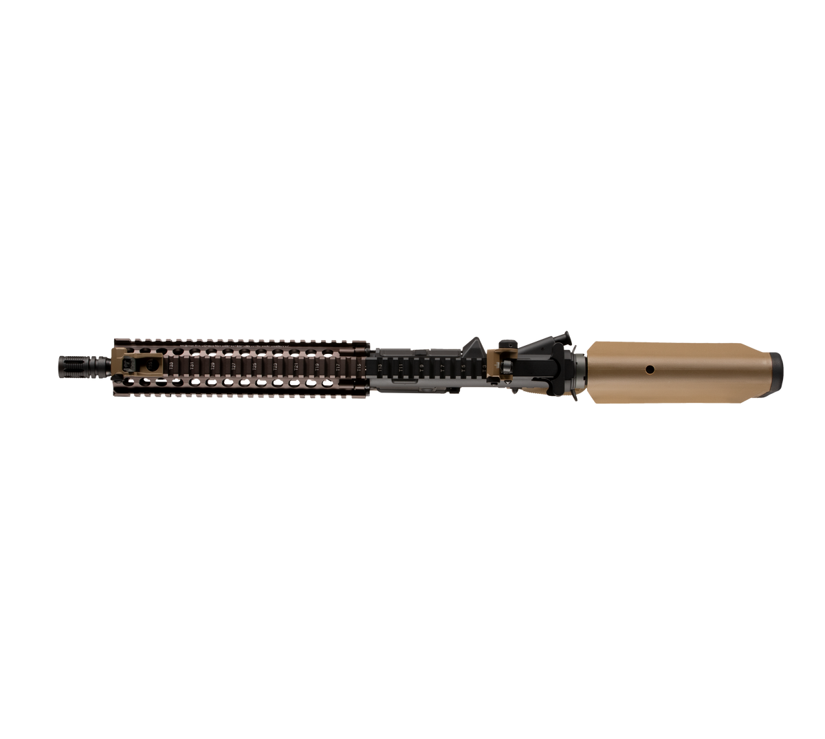 E&C MK18 MOD1 9 Inch AEG Airsoft Rifle EC-603 — top-down view