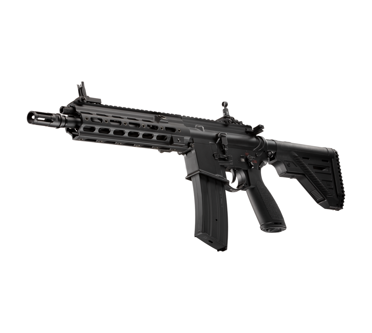 E&C HK416 A5 11.5 Inch Geissele RIS AEG Airsoft Rifle EC-112 — left side