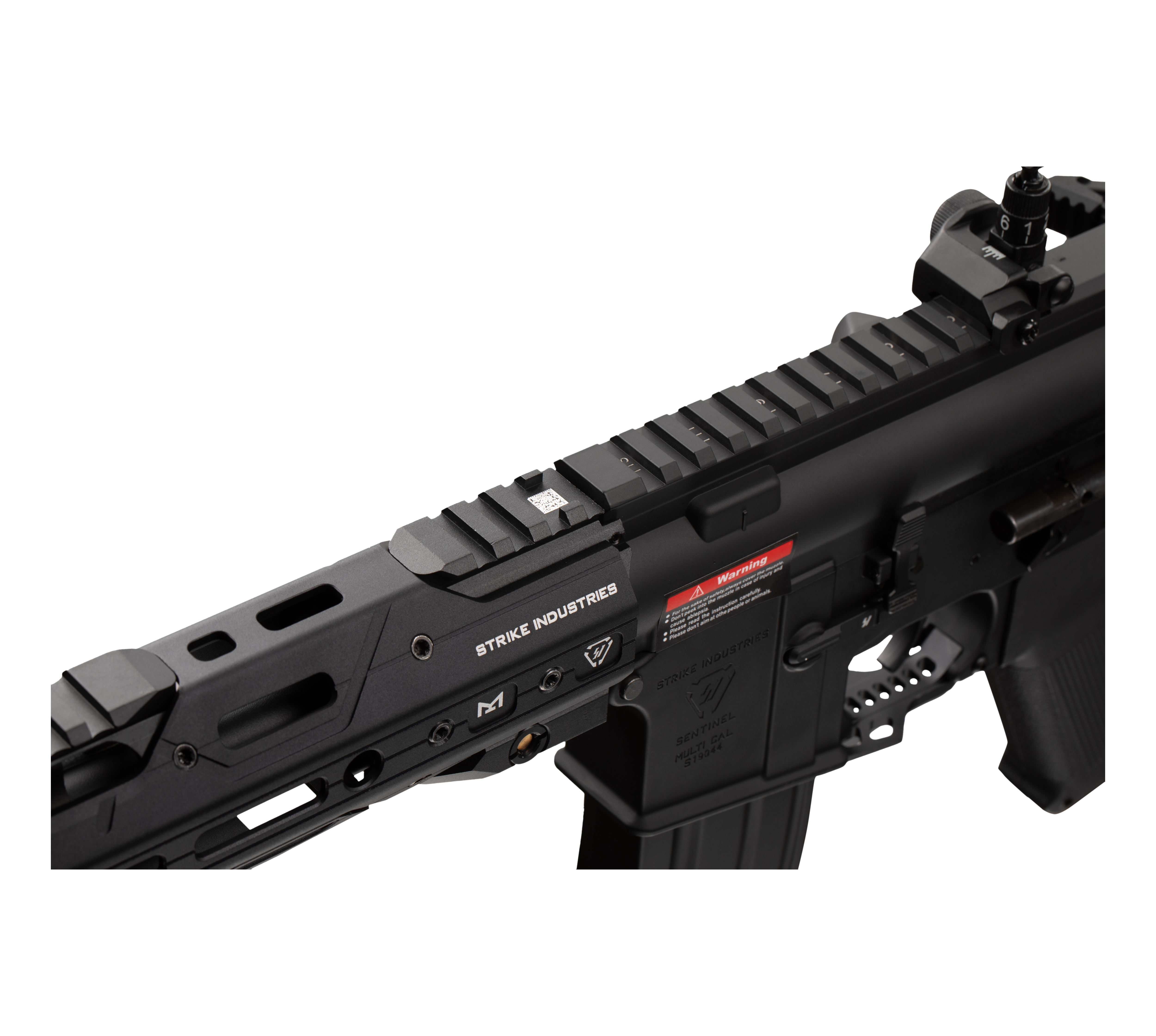 E&C SII 8.5 Inch AEG Airsoft Rifle EC-337 — receiver detail