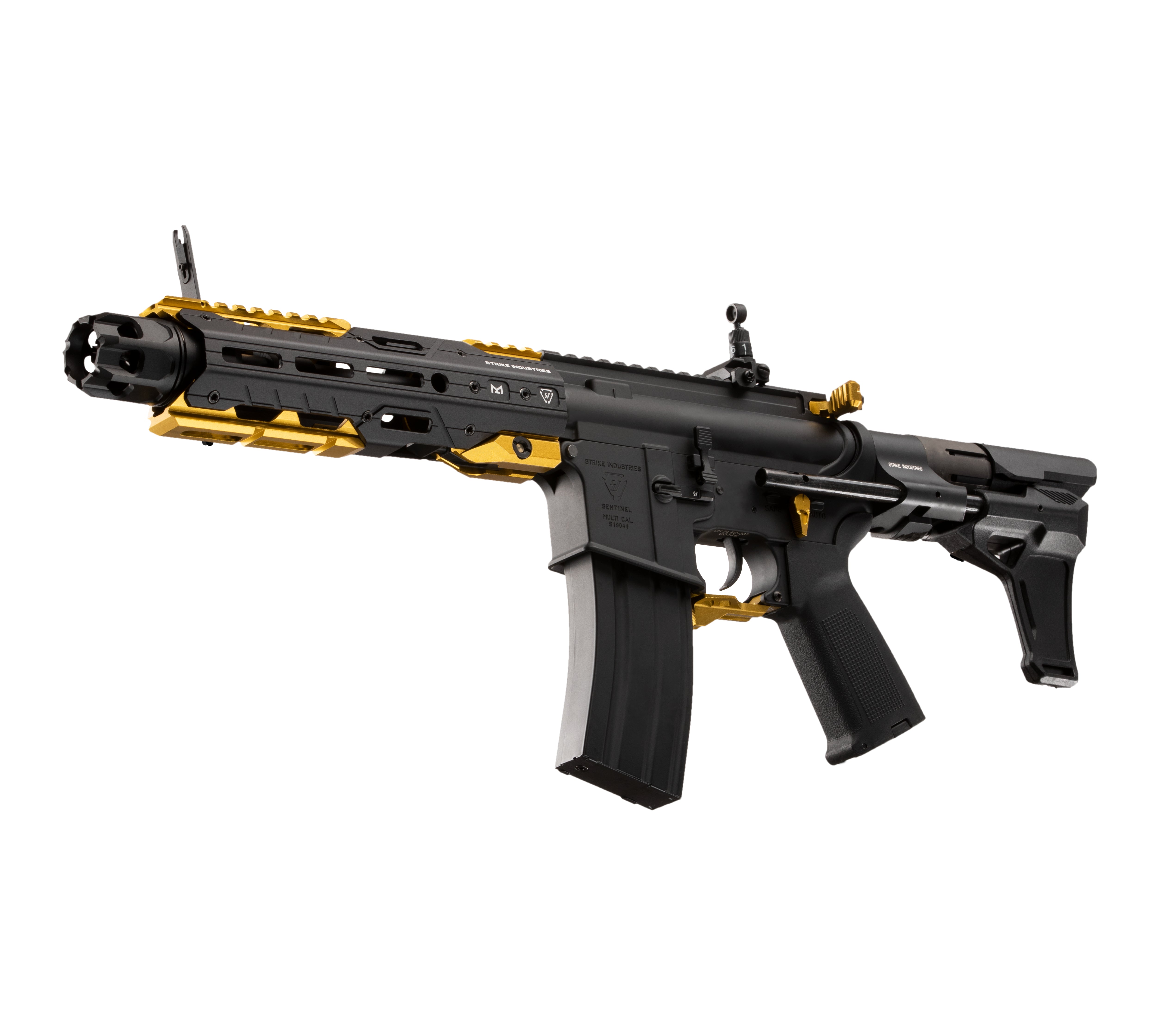 E&C SII 8.5 Inch AEG Airsoft Rifle EC-337 — left side