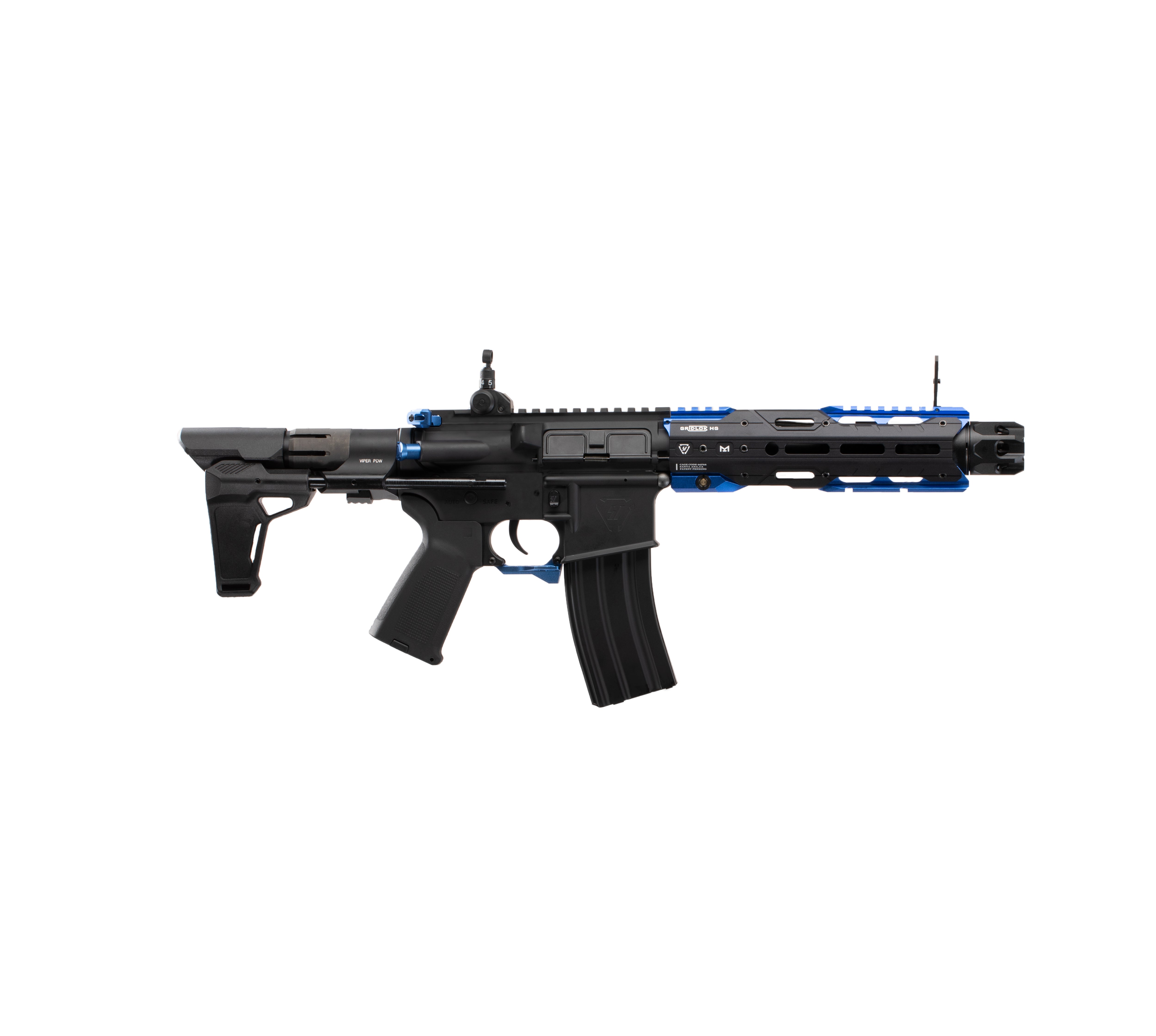 E&C SII 8.5 Inch AEG Airsoft Rifle EC-337 — right side
