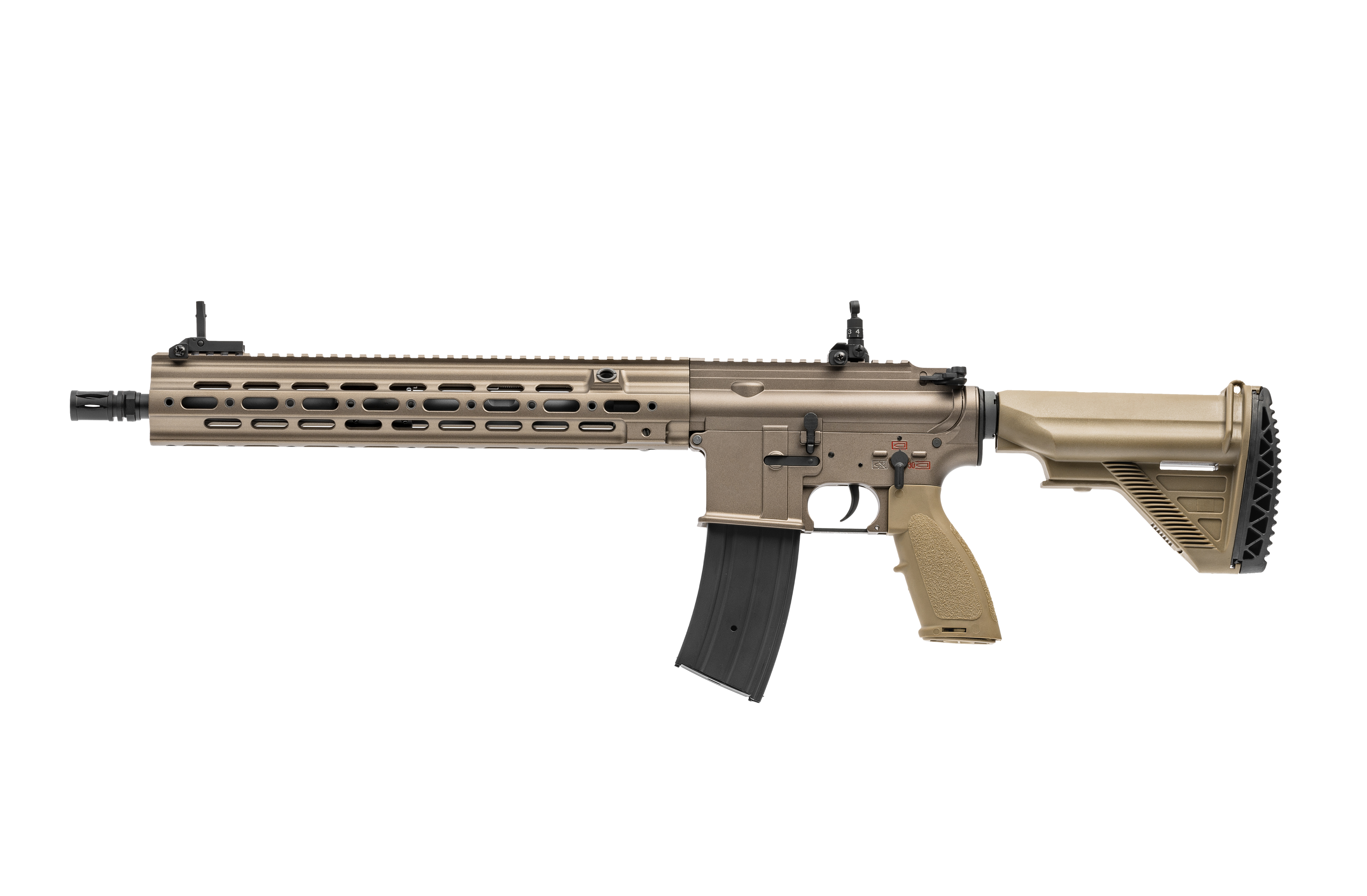 E&C HK416 14.5 Inch Geissele RIS AEG Airsoft Rifle EC-106 (8306473337133)