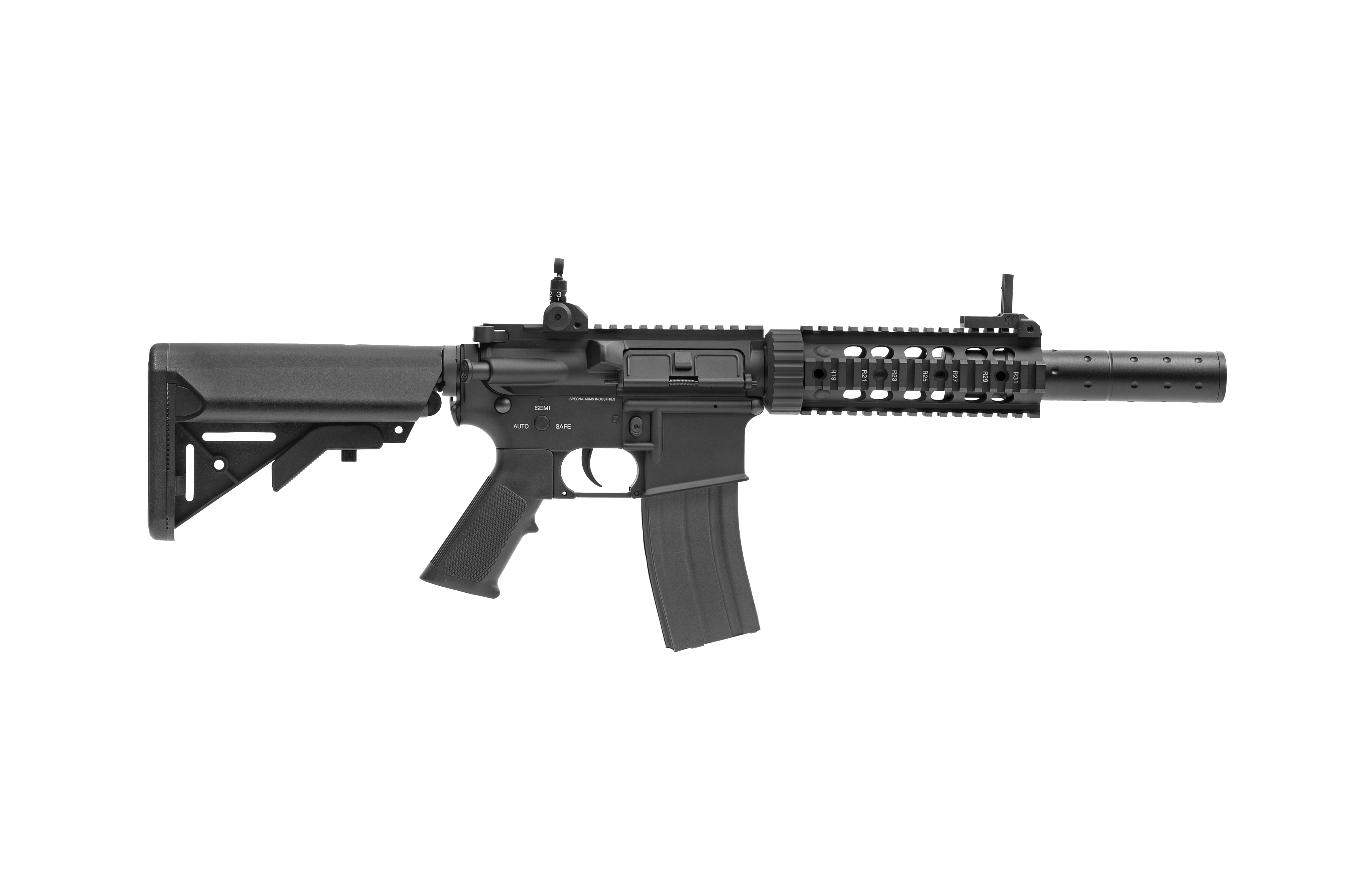 E&C M4 RIS AEG Airsoft Rifle EC-607 (8306726535469)