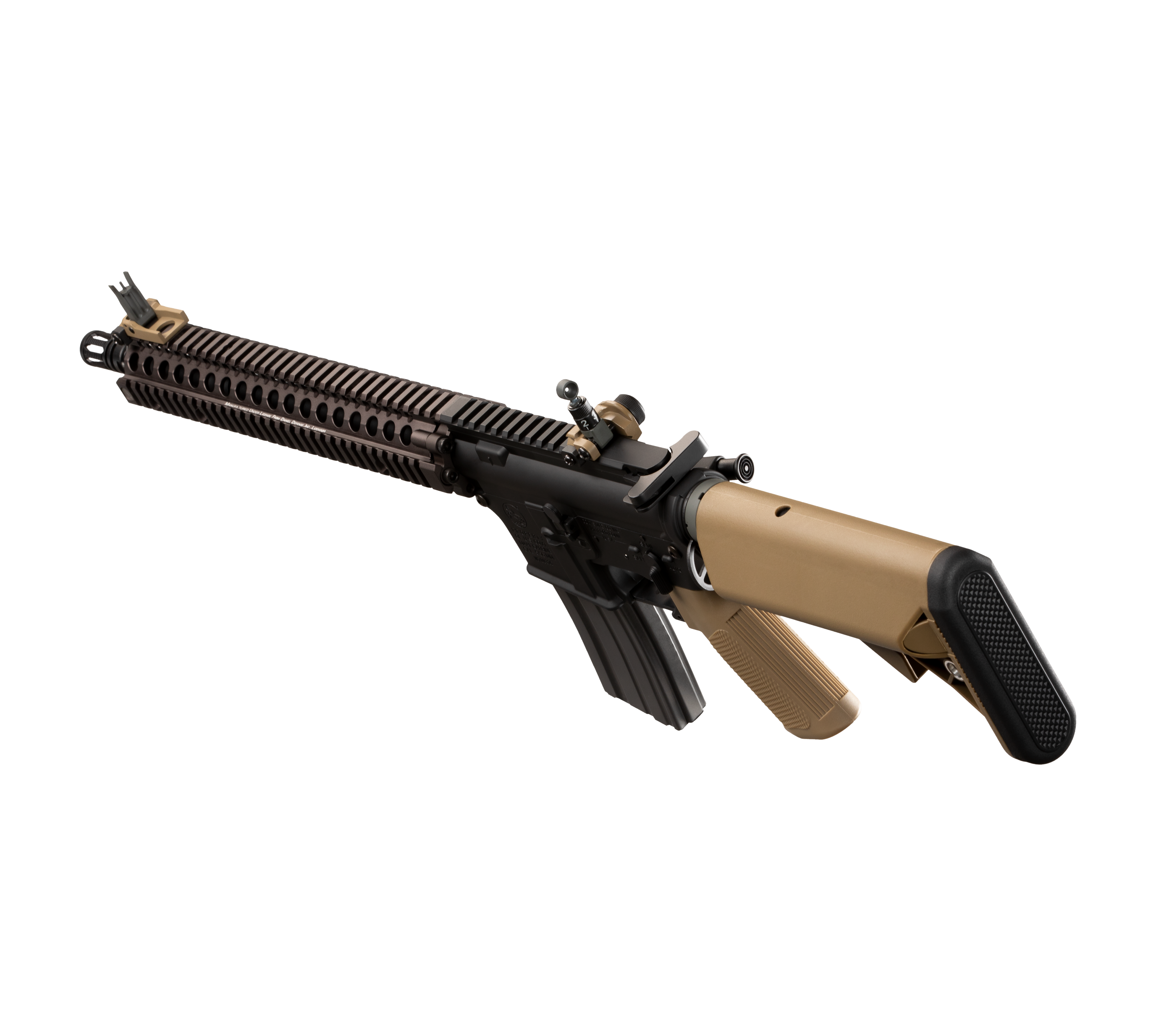 E&C M4A1 SOPMOD BLOCK2 12 Inch AEG Airsoft Rifle EC-620 (8306728763693)