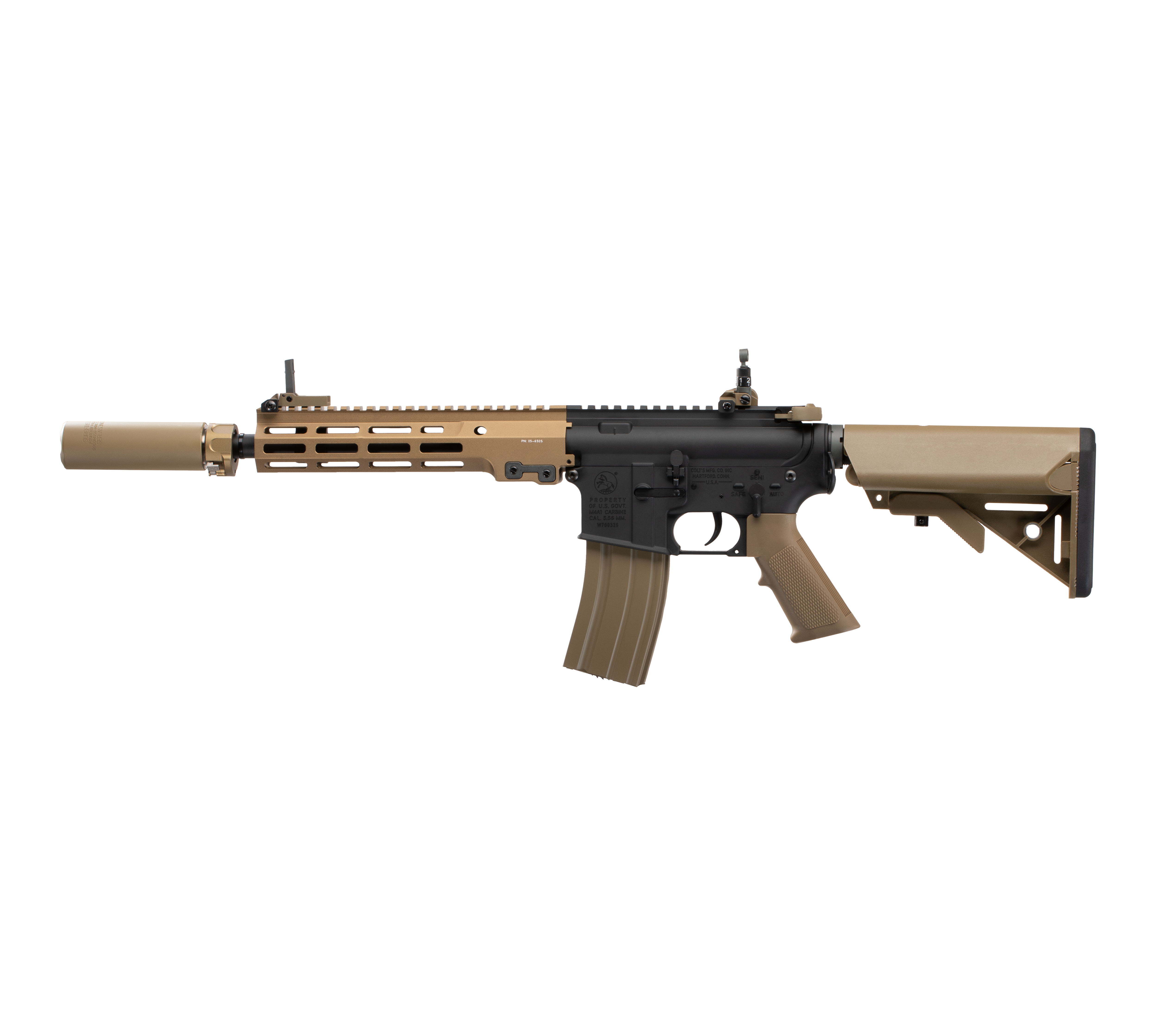 E&C MK16 9.5 Inch AEG Airsoft Rifle EC-633 (8306730762541)
