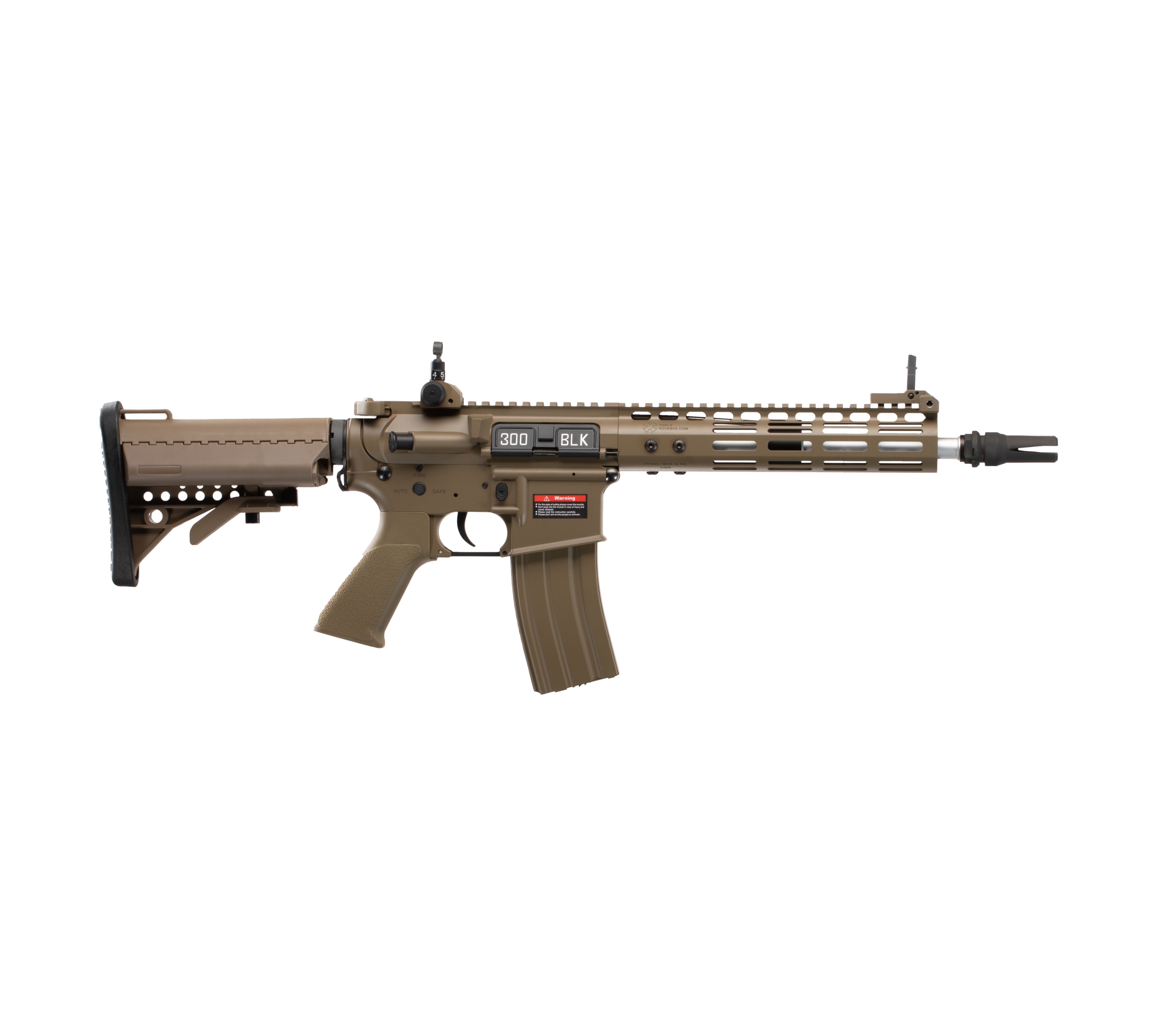 E&C NOVESKE N4 9.5 Inch AEG Airsoft Rifle EC-867 — right side