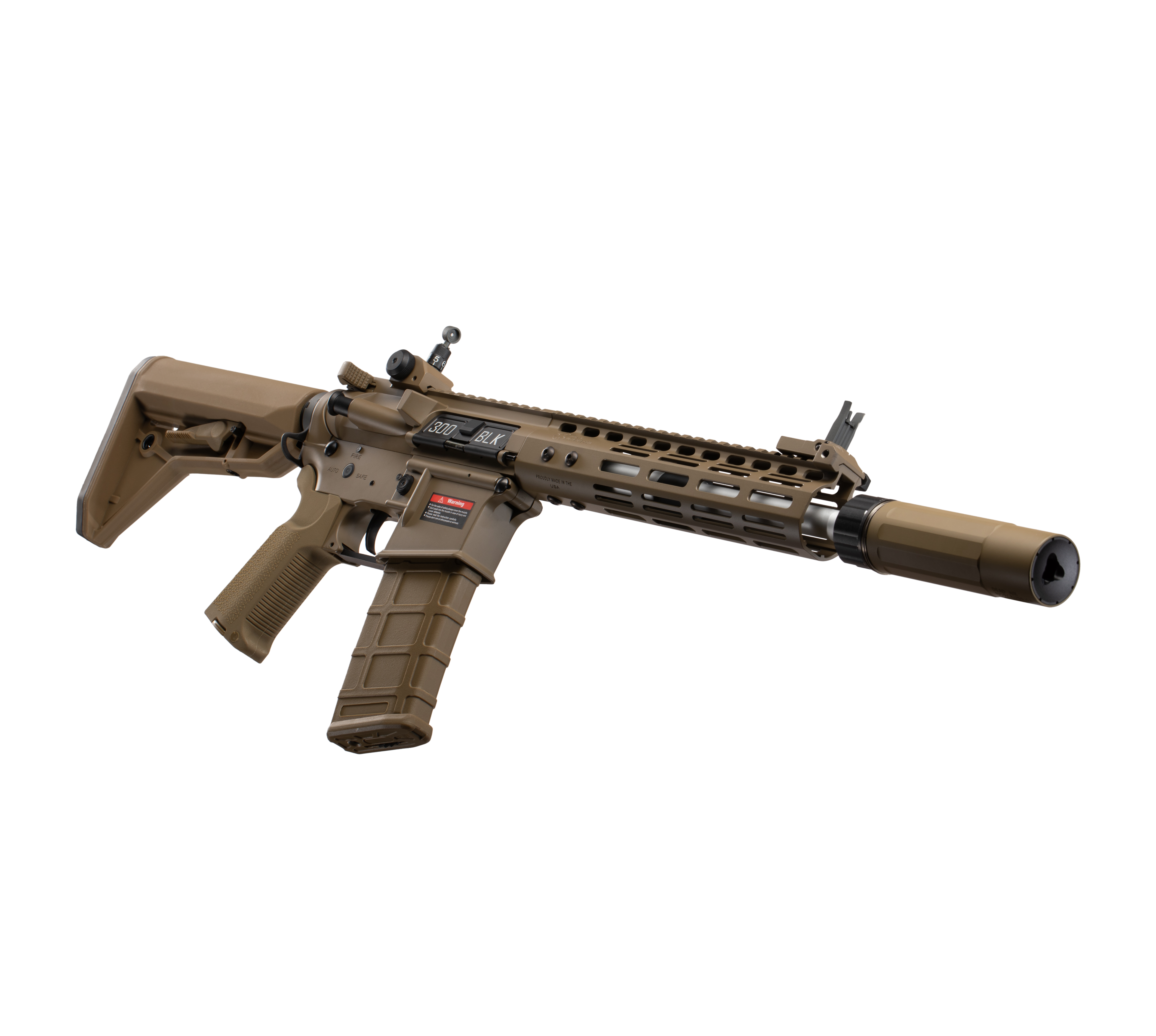 E&C NOVESKE N4 9.5 Inch AEG Airsoft Rifle EC-867 — right side