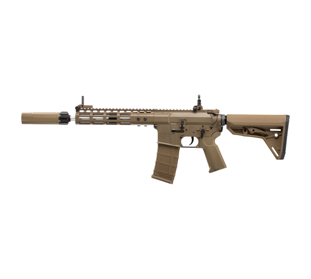 E&C NOVESKE N4 9.5 Inch AEG Airsoft Rifle EC-867 — left side