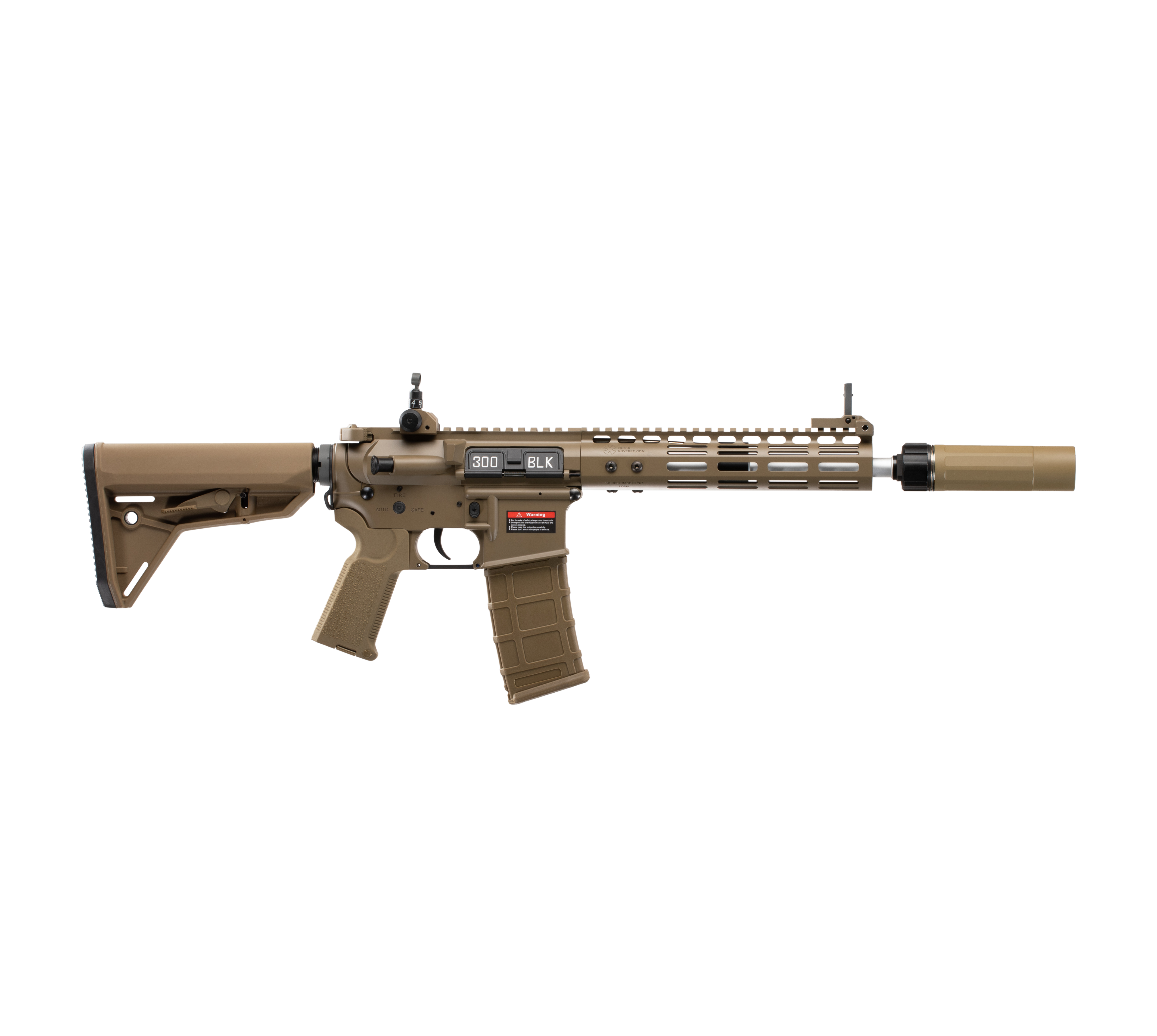 E&C NOVESKE N4 9.5 Inch AEG Airsoft Rifle EC-867 — right side