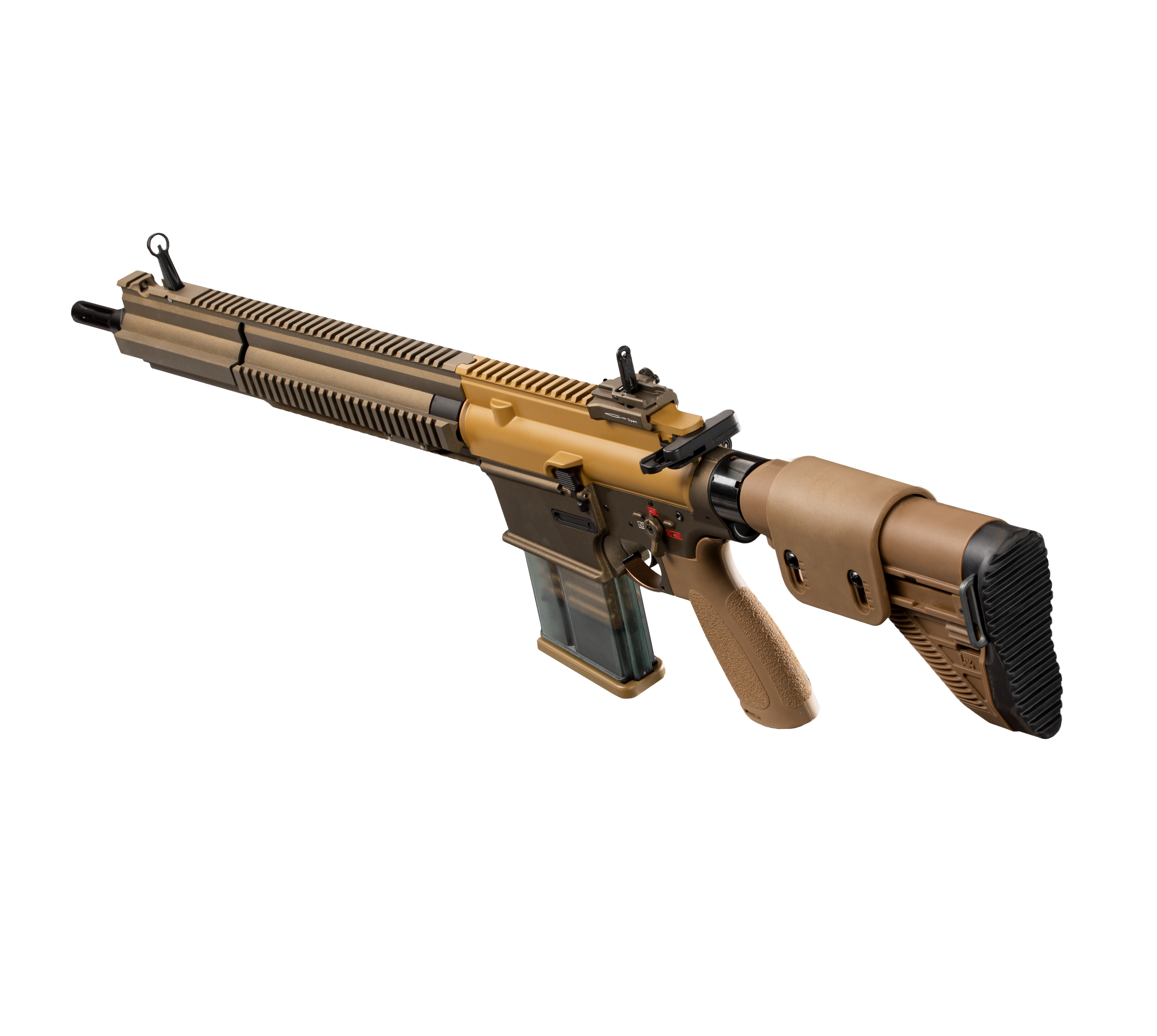E&C G28 16 Inch AEG Airsoft Rifle EC-204 — left side
