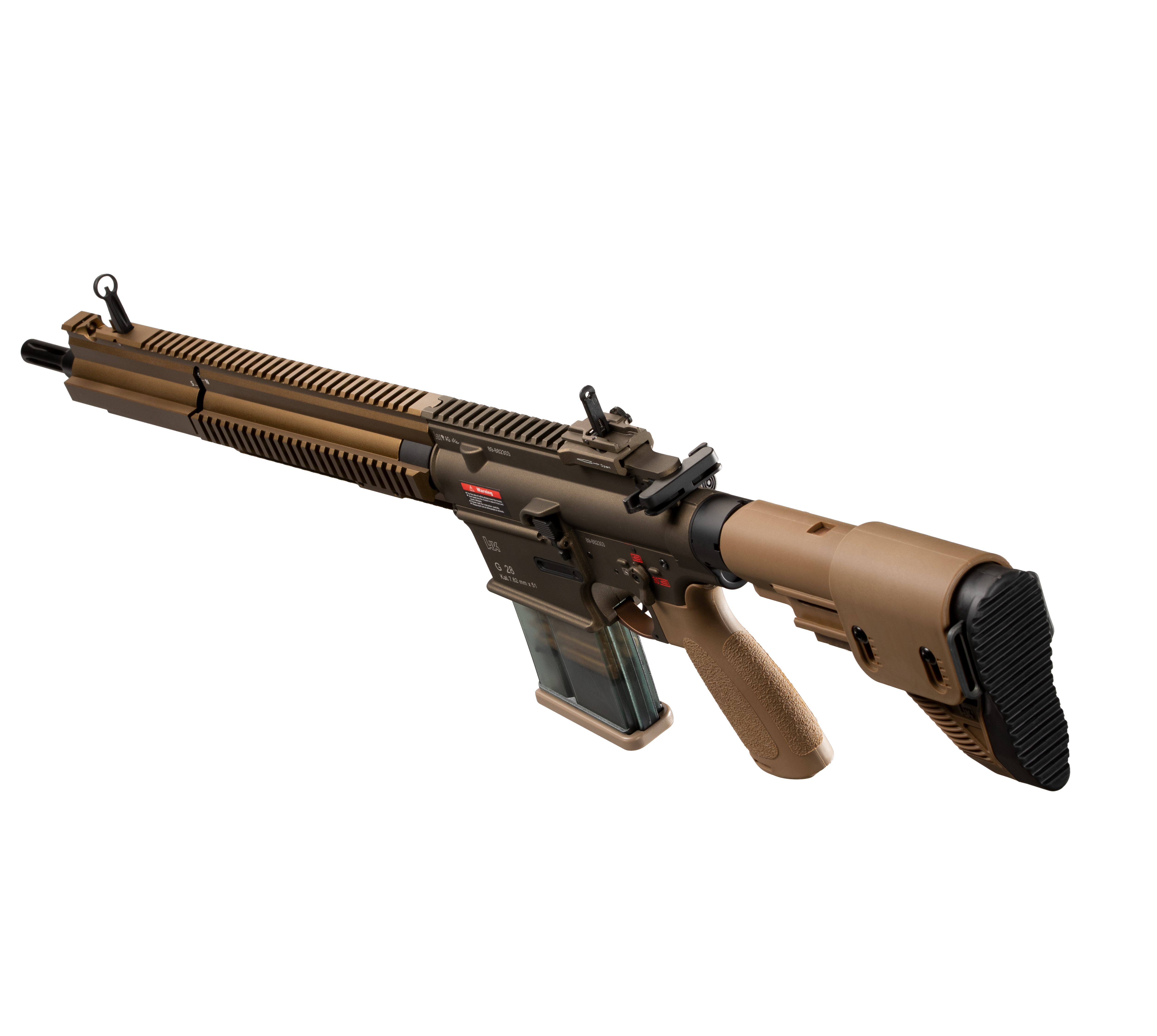 E&C G28 16 Inch AEG Airsoft Rifle EC-204 — left side