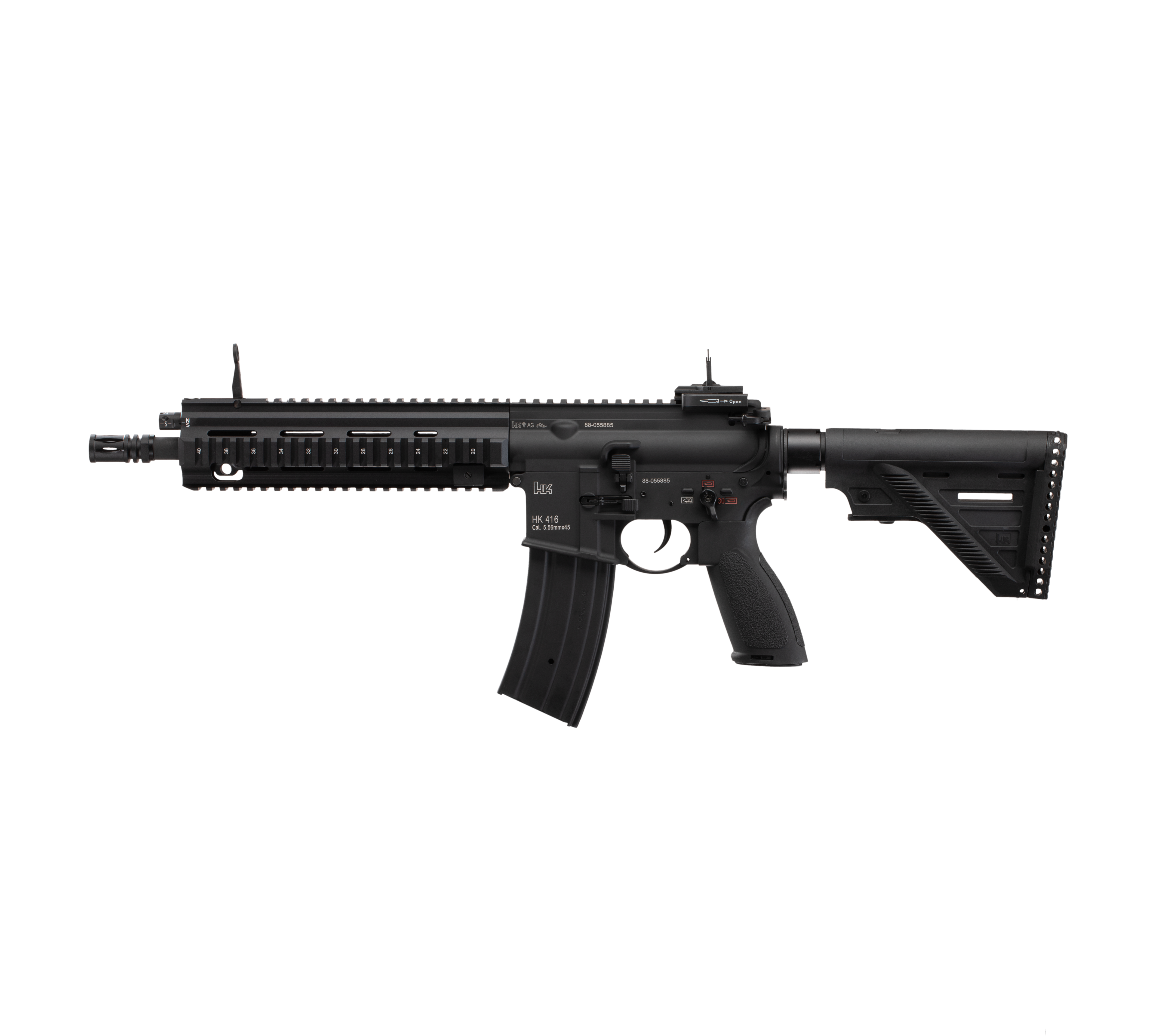 E&C HK416 A5 11.5 Inch AEG Airsoft Rifle EC-111 — left side