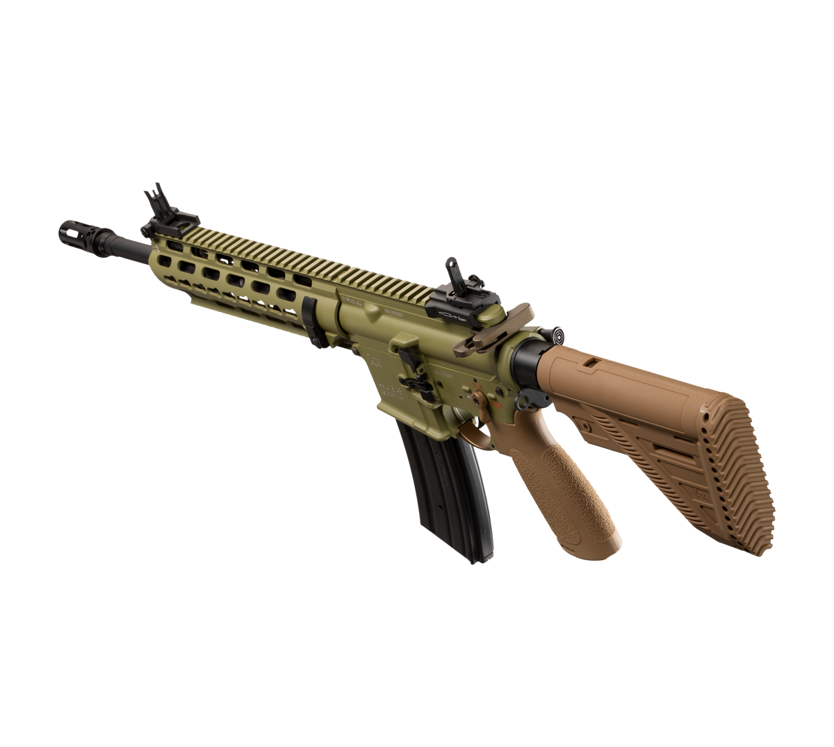 E&C HK416A7 14.5 Inch AEG Airsoft Rifle EC-118 — left side