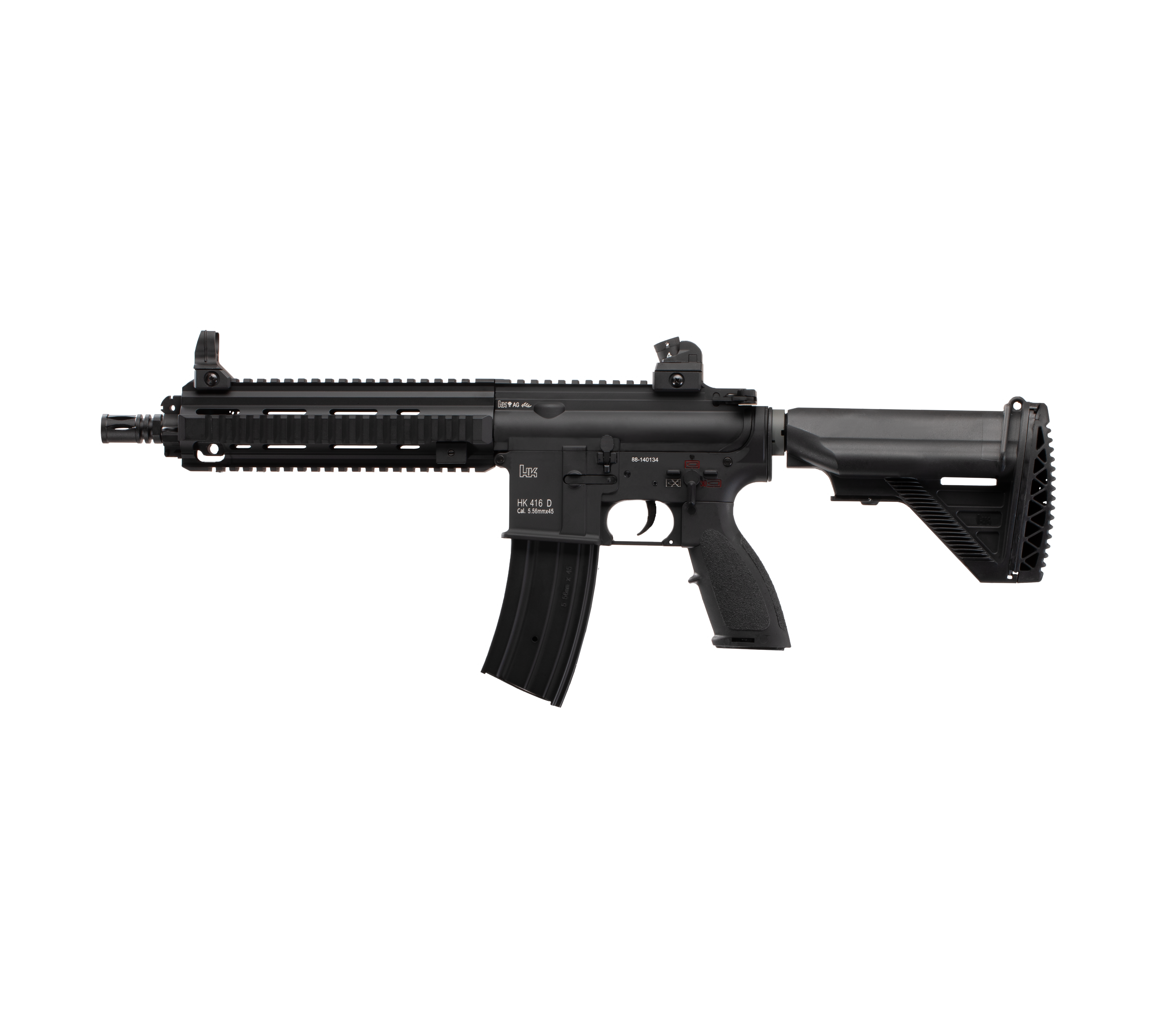 E&C HK416D 9 Inch AEG Airsoft Rifle EC-102 — left side