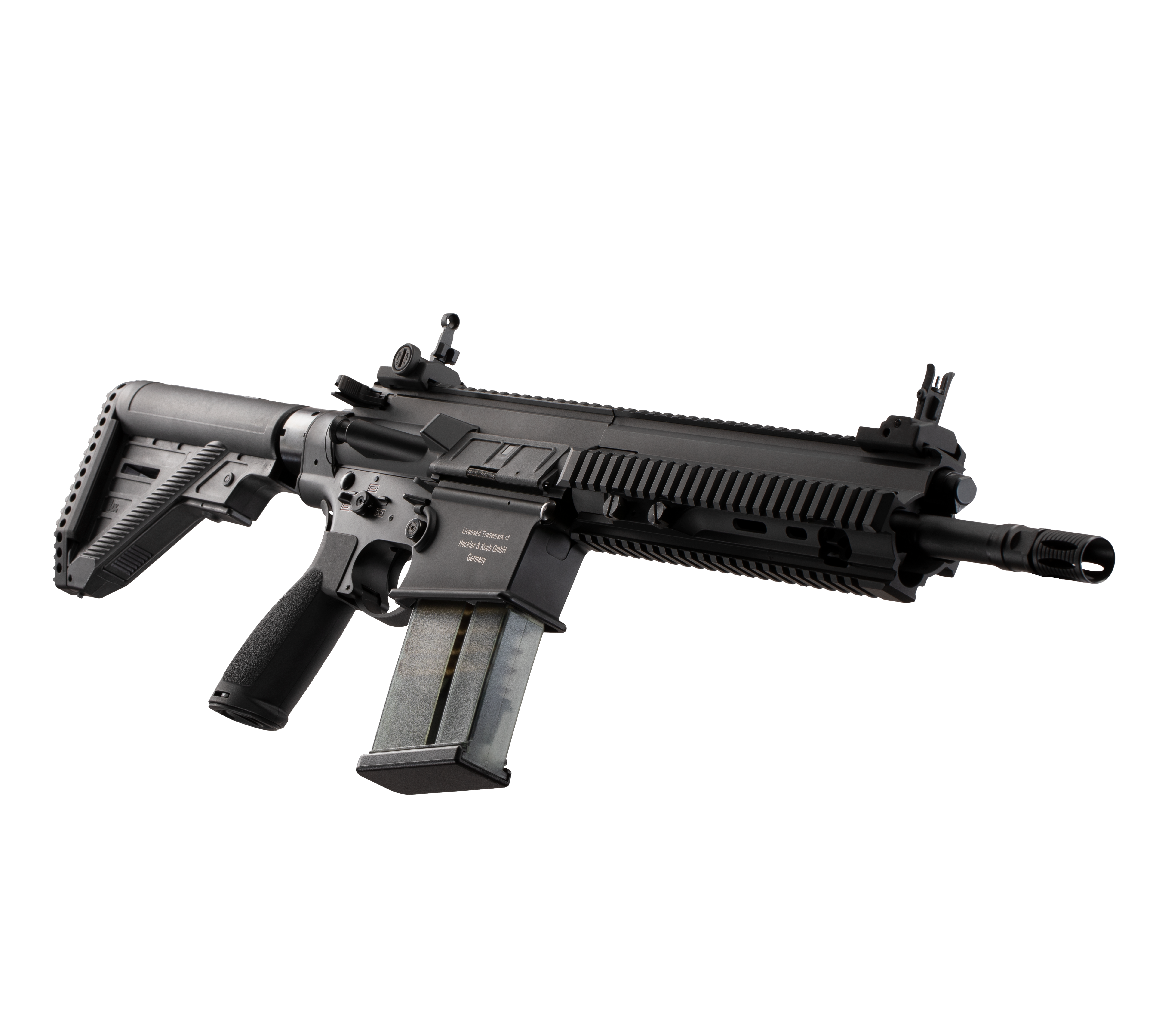 E&C HK417A2 16.5 Inch AEG Airsoft Rifle EC-202 — right side
