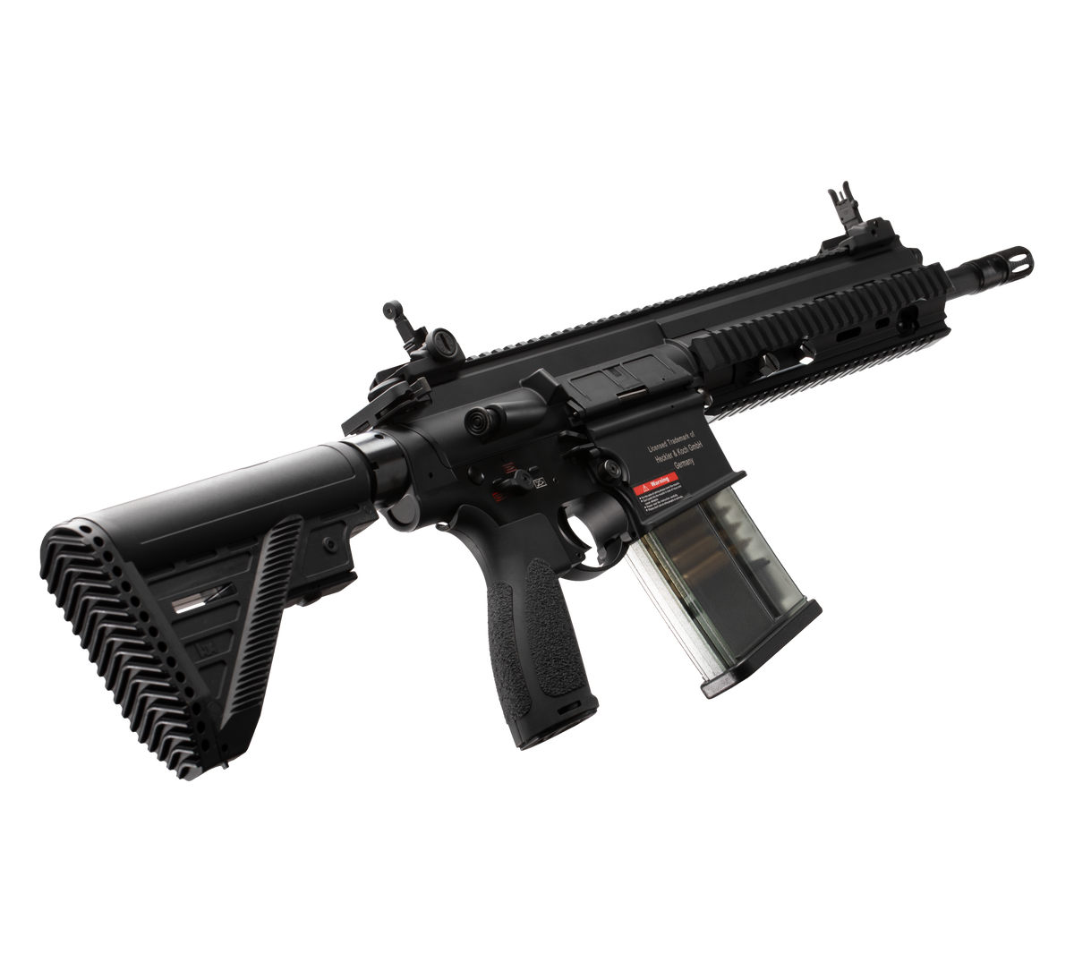 E&C HK417A2 20 Inch AEG Airsoft Rifle EC-202 — right side