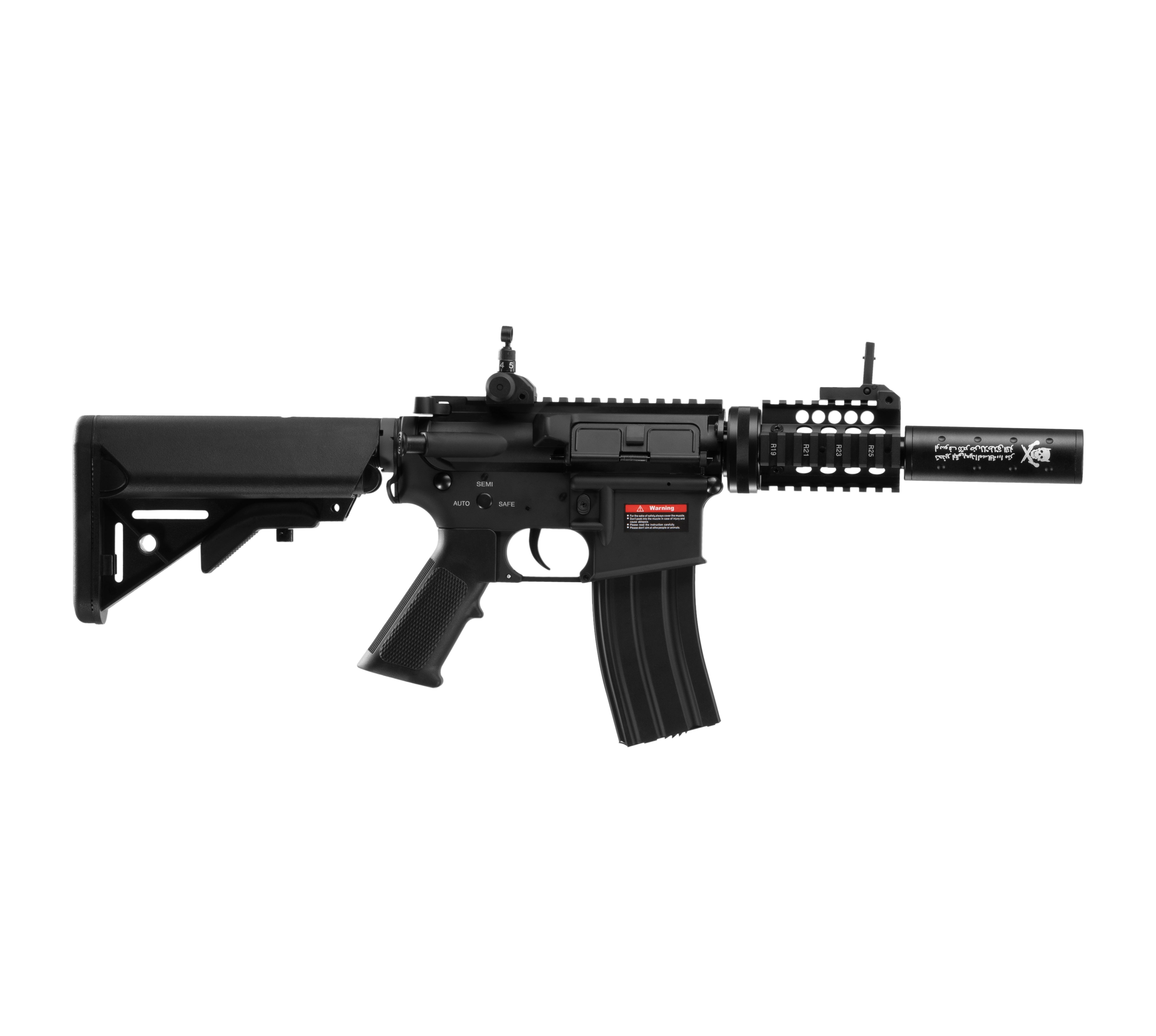 E&C LARUE 4 INCH AEG Airsoft Rifle EC-623 — right side