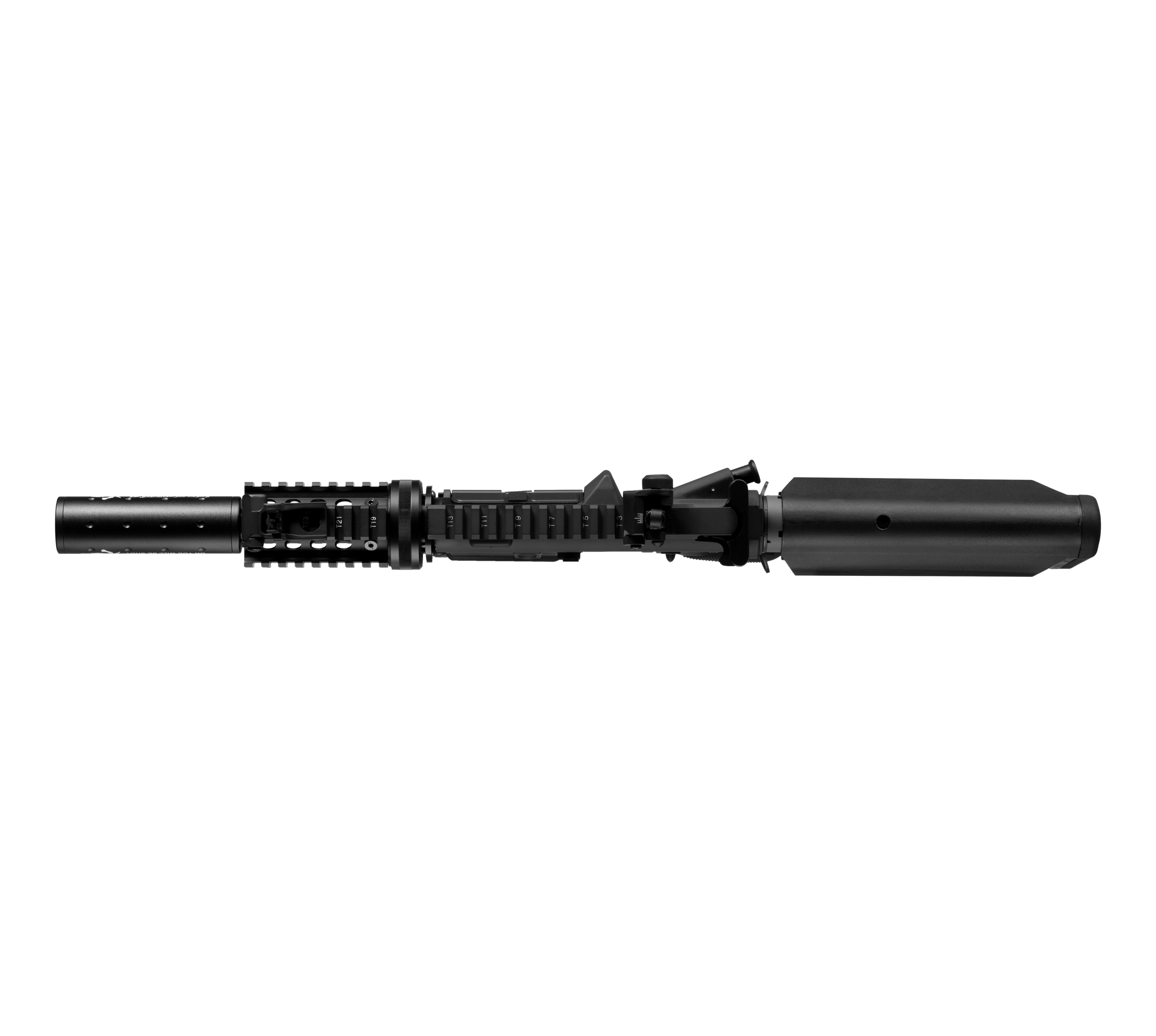E&C LARUE 4 INCH AEG Airsoft Rifle EC-623 — top-down view
