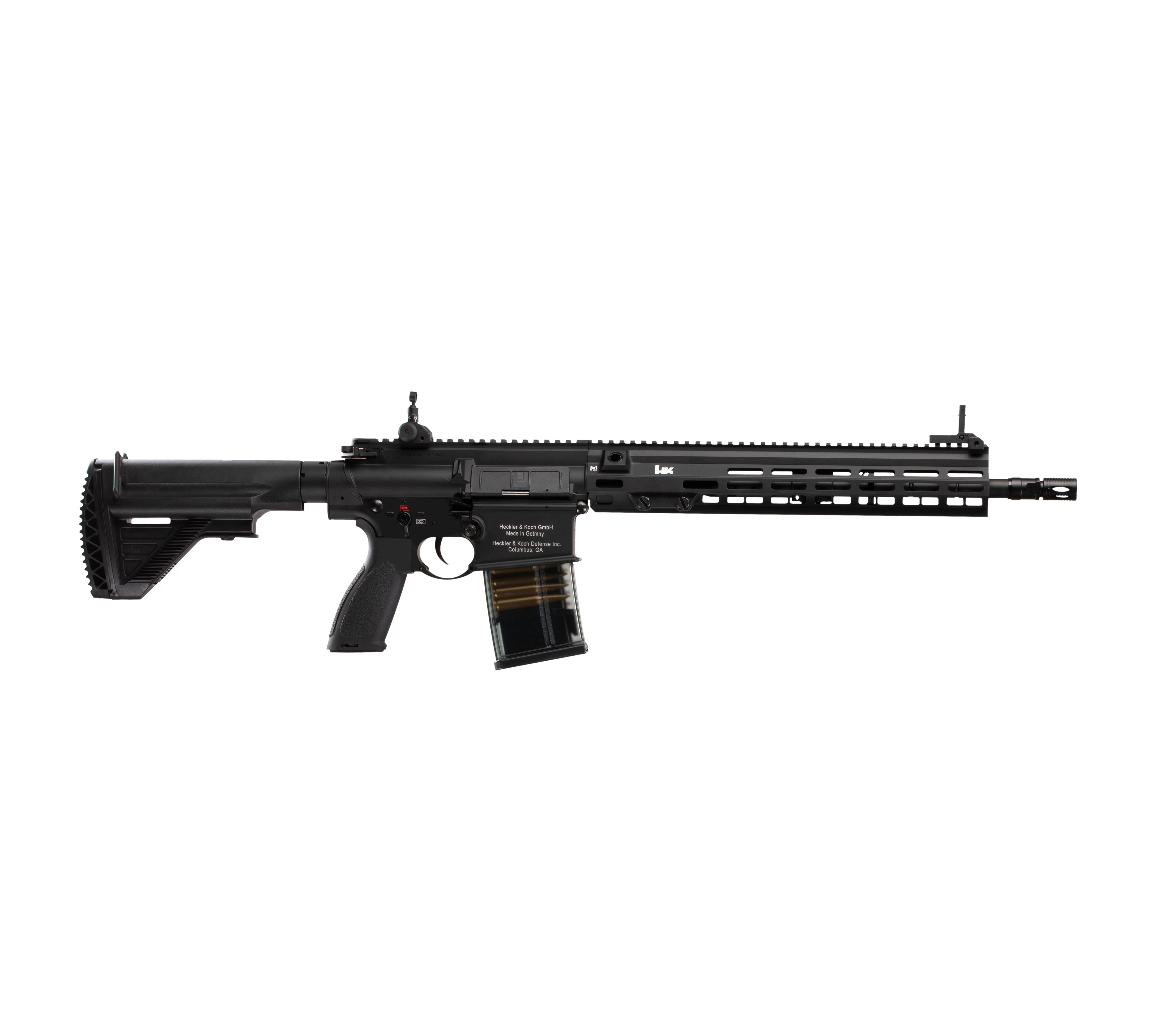 E&C M110A1 SDMR HK417 14.5 Inch AEG Airsoft Rifle EC-203 — right side