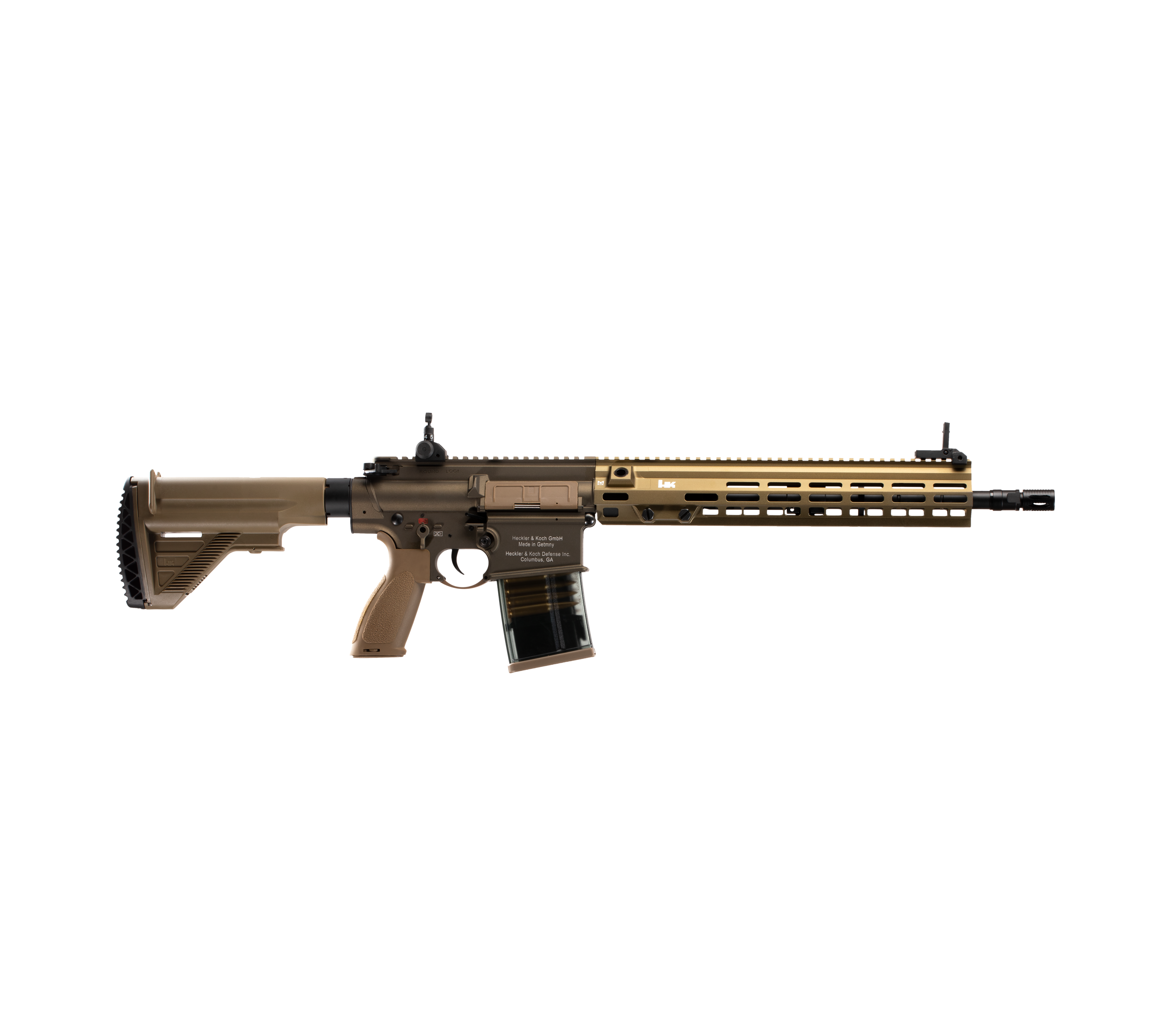 E&C M110A1 SDMR HK417 14.5 Inch AEG Airsoft Rifle EC-203 — right side
